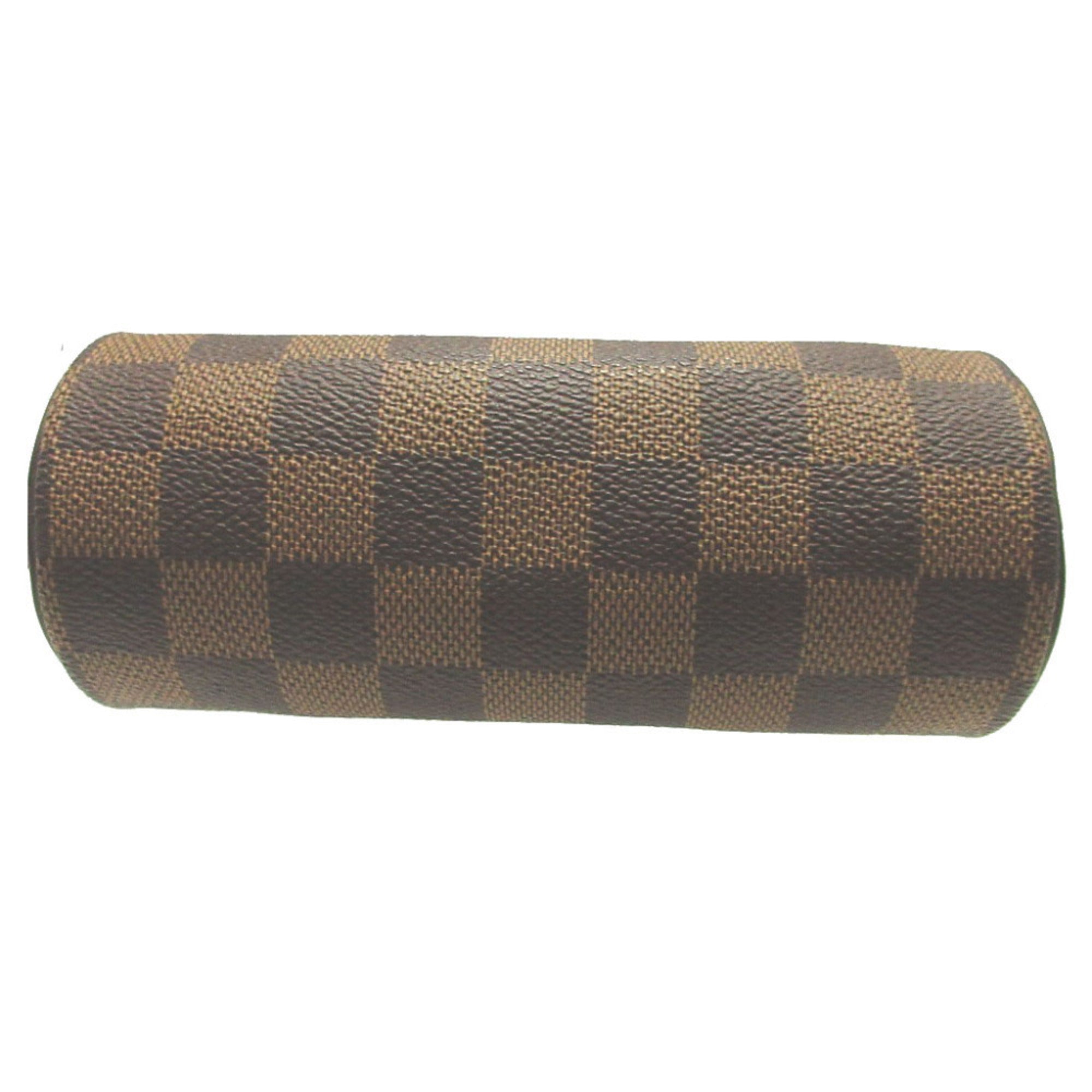 Louis Vuitton Brown Damier Canvas Damier Canvas Handbag Pouch (Pre-Owned)