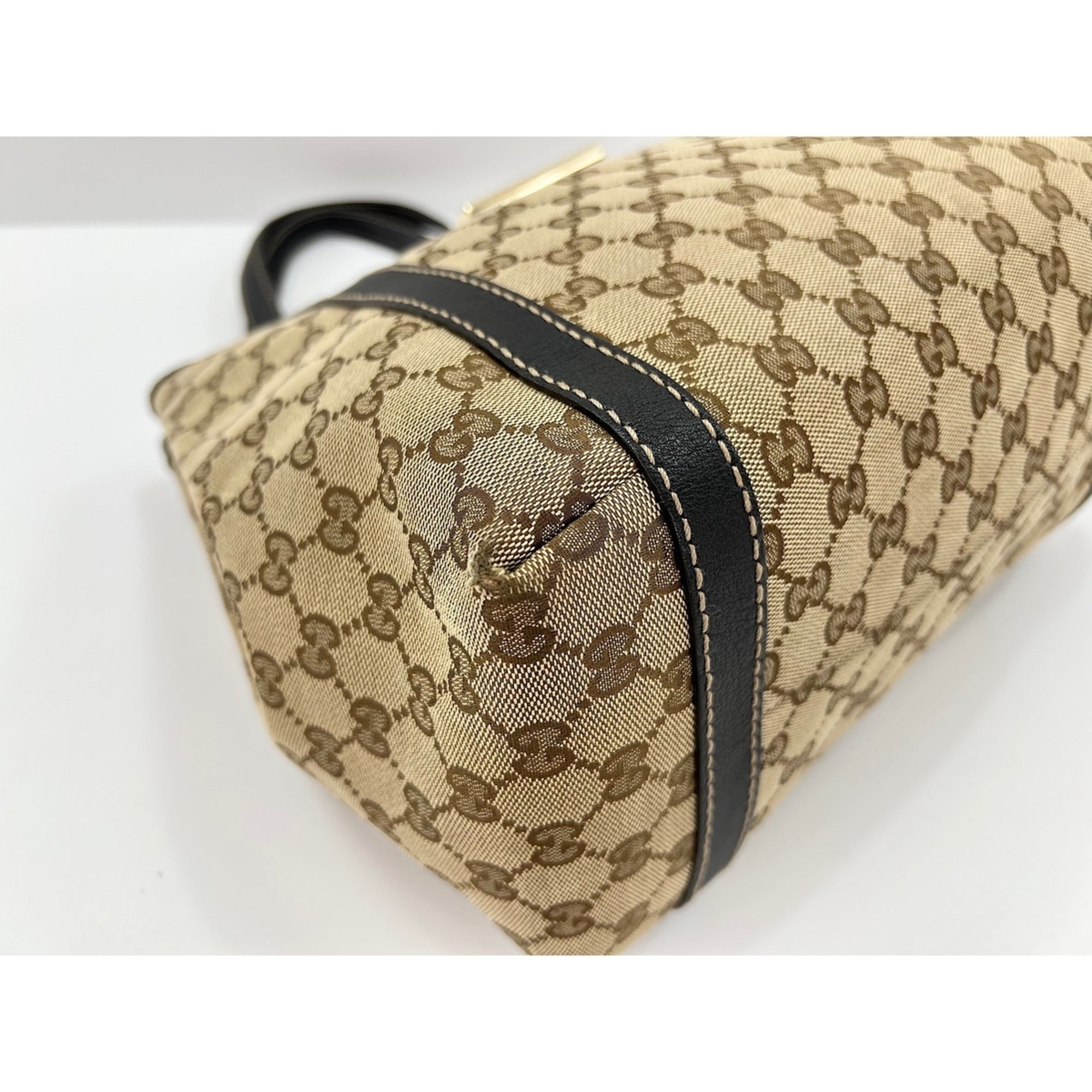 Gucci Brown Gg Canvas Tote Bag (Pre-Owned)