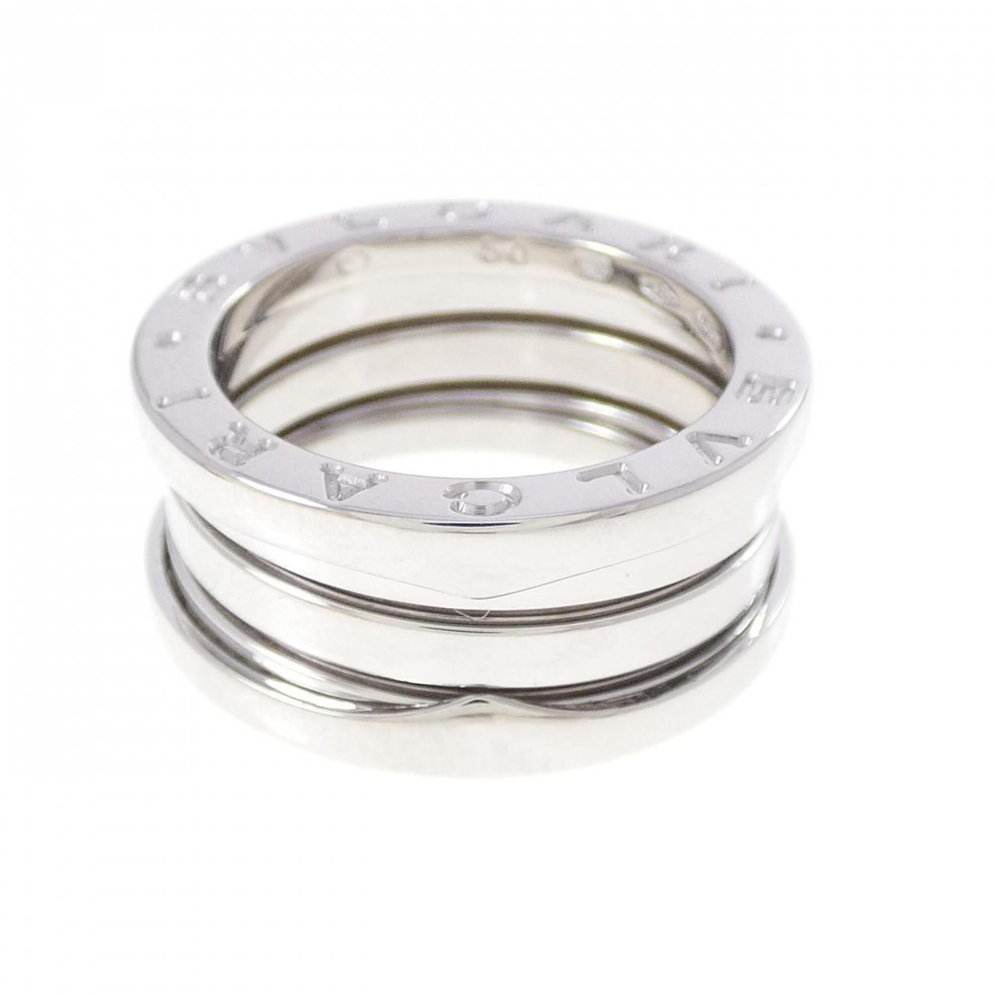 Bvlgari White Gold White Gold (18K) Band Ring (Pre-Owned)