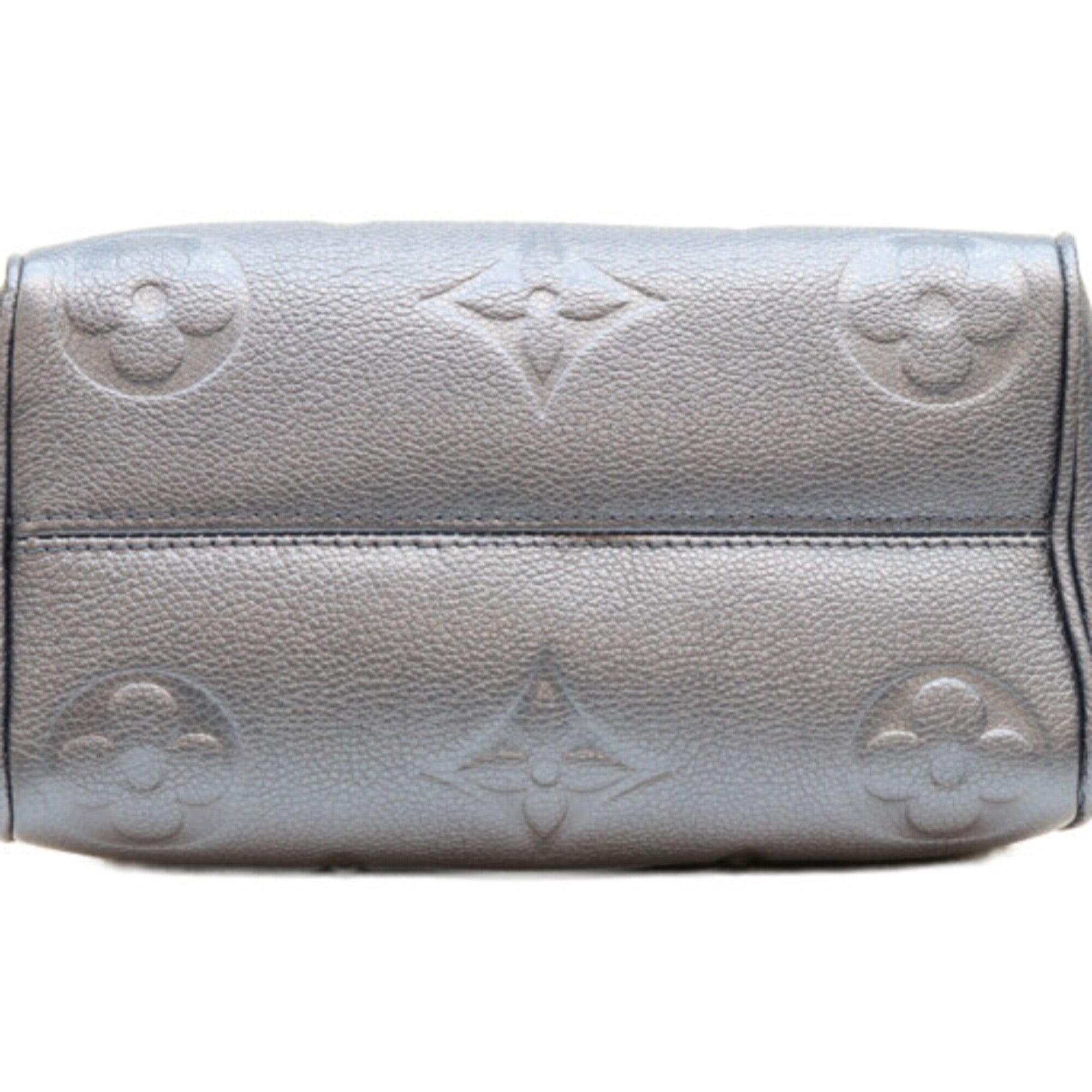 Louis Vuitton Metallic Blue Monogram Empreinte Boston Bag (Pre-Owned)