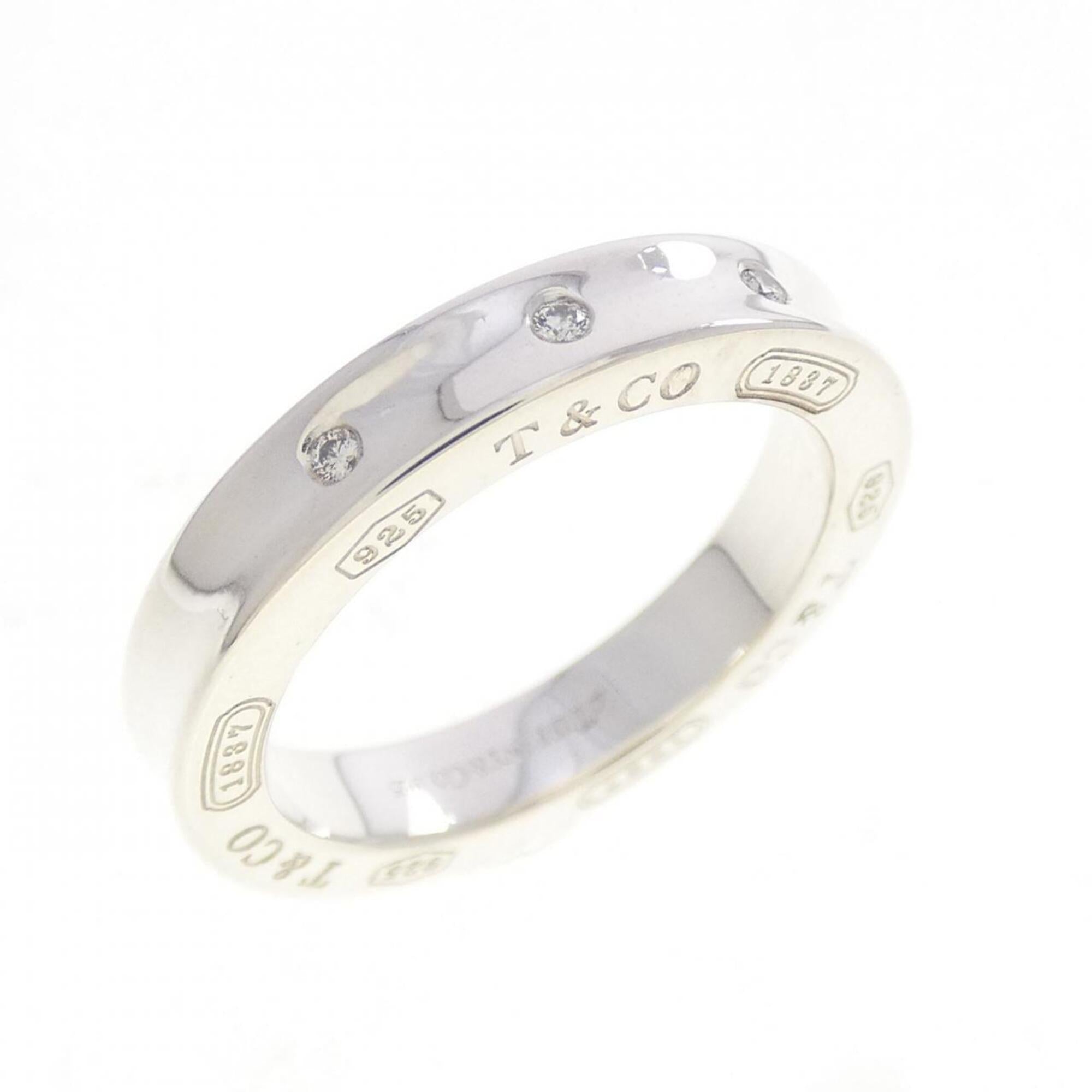 Tiffany Silver 925 Band Ring (Pre-Owned)