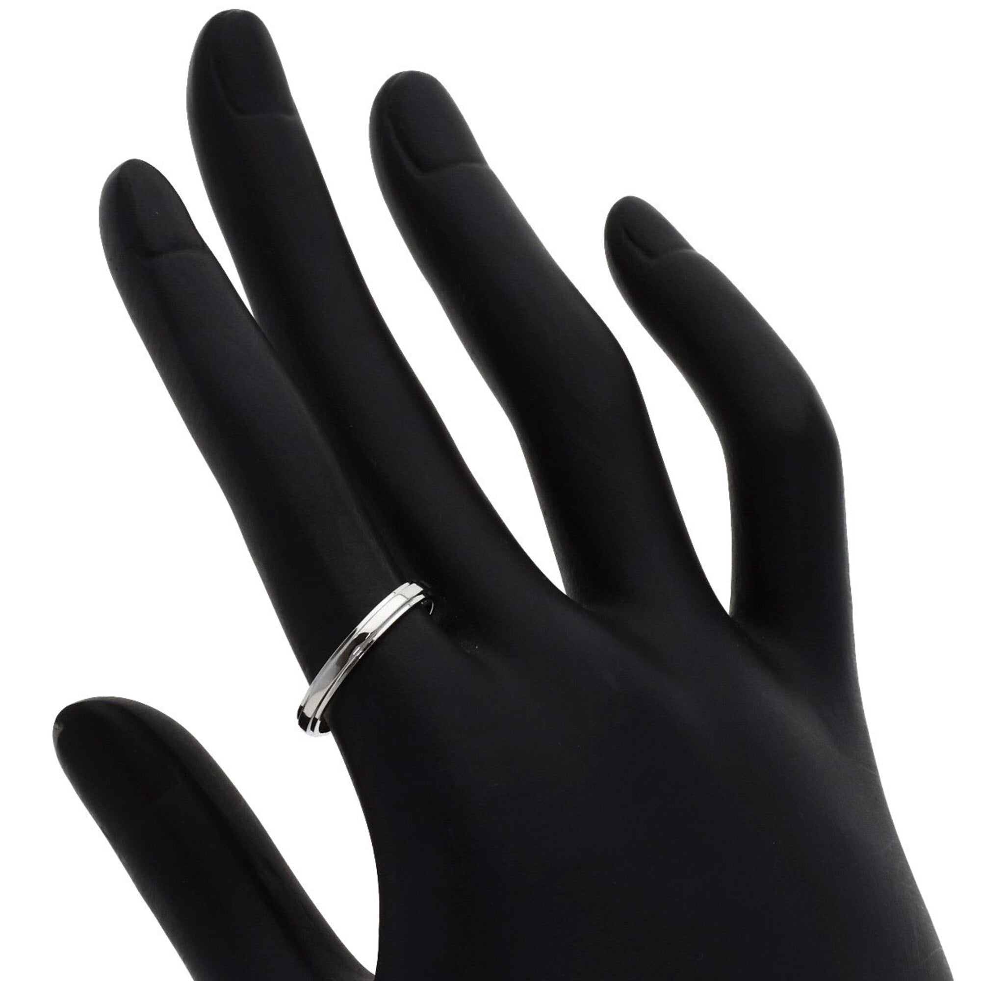 Cartier Platinum 950 Band Ring (Pre-Owned)