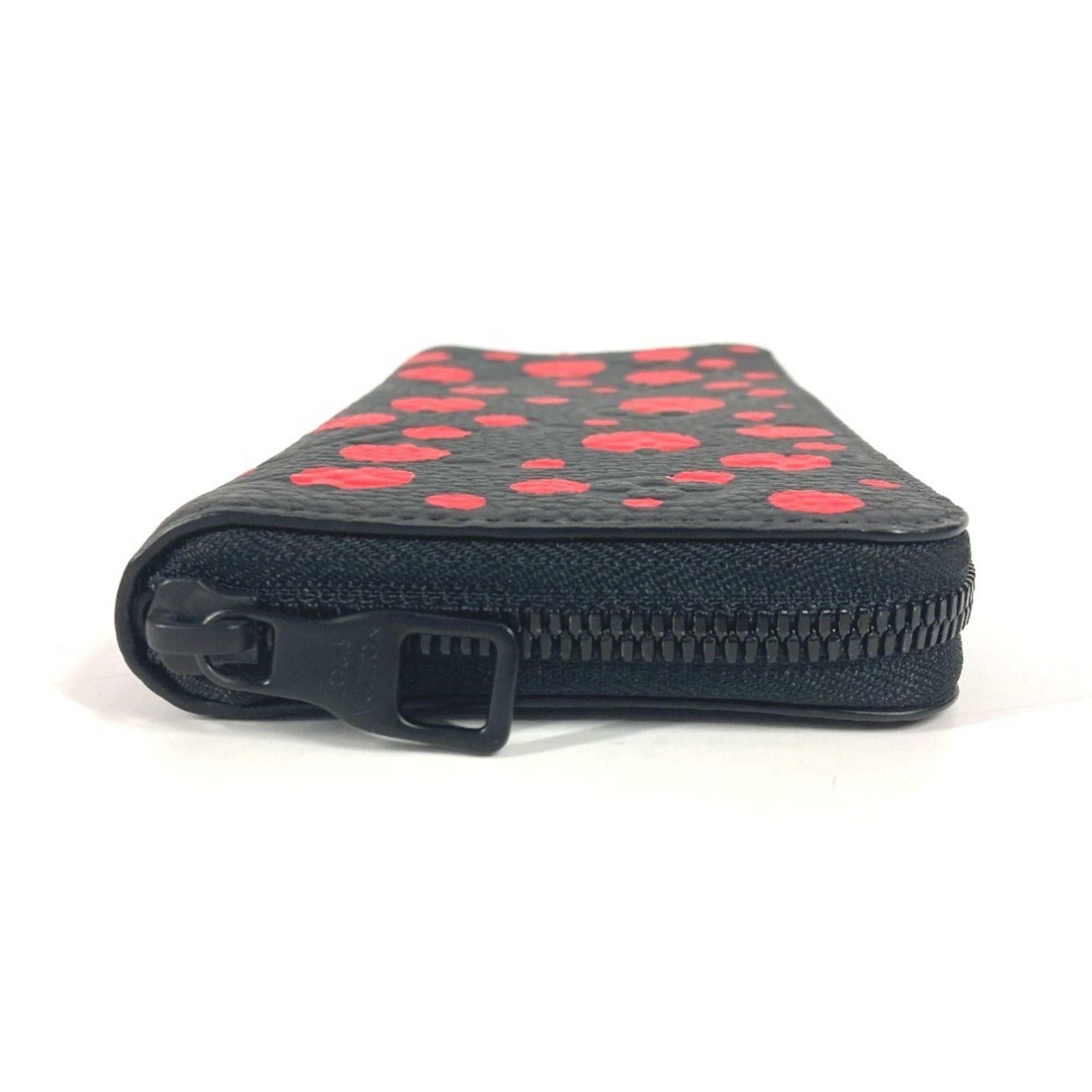 Louis Vuitton Monogram Empreinte Black Noir Red Color Monogram Empreinte Long Wallet (Bi-Fold) (Pre-Owned)