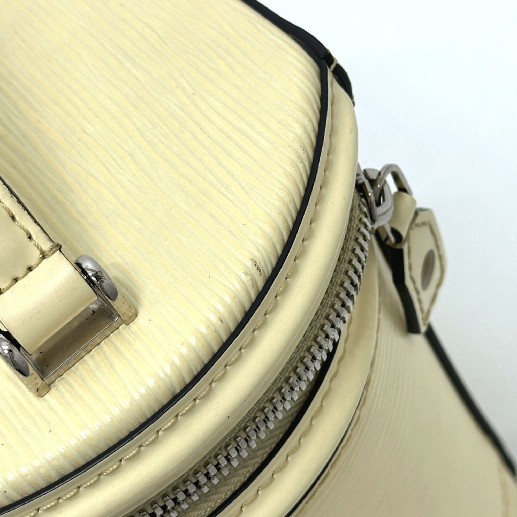 Louis Vuitton Beige Epi Leather Handbag Vanity Bag (Pre-Owned)
