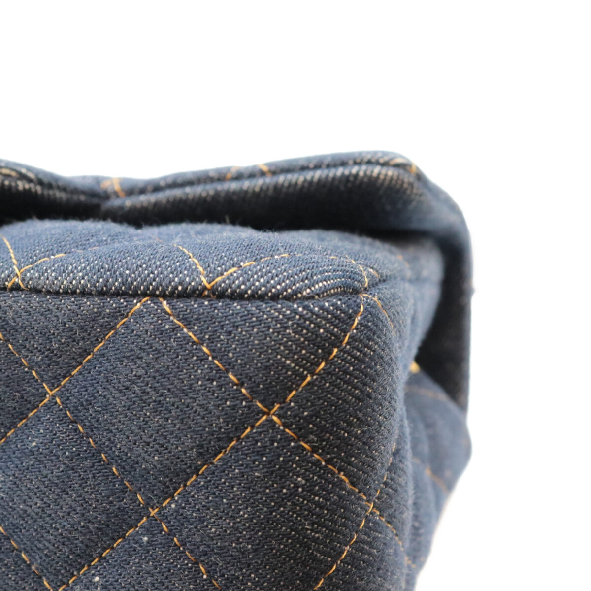Chanel Dark Blue Denim Shoulder Bag (Pre-Owned)