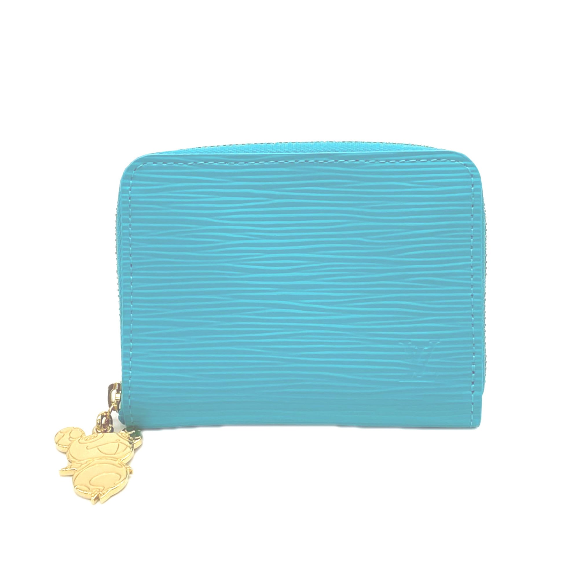 Louis Vuitton Epi Blue Epi Leather Coin Purse/Coin Case (Pre-Owned)