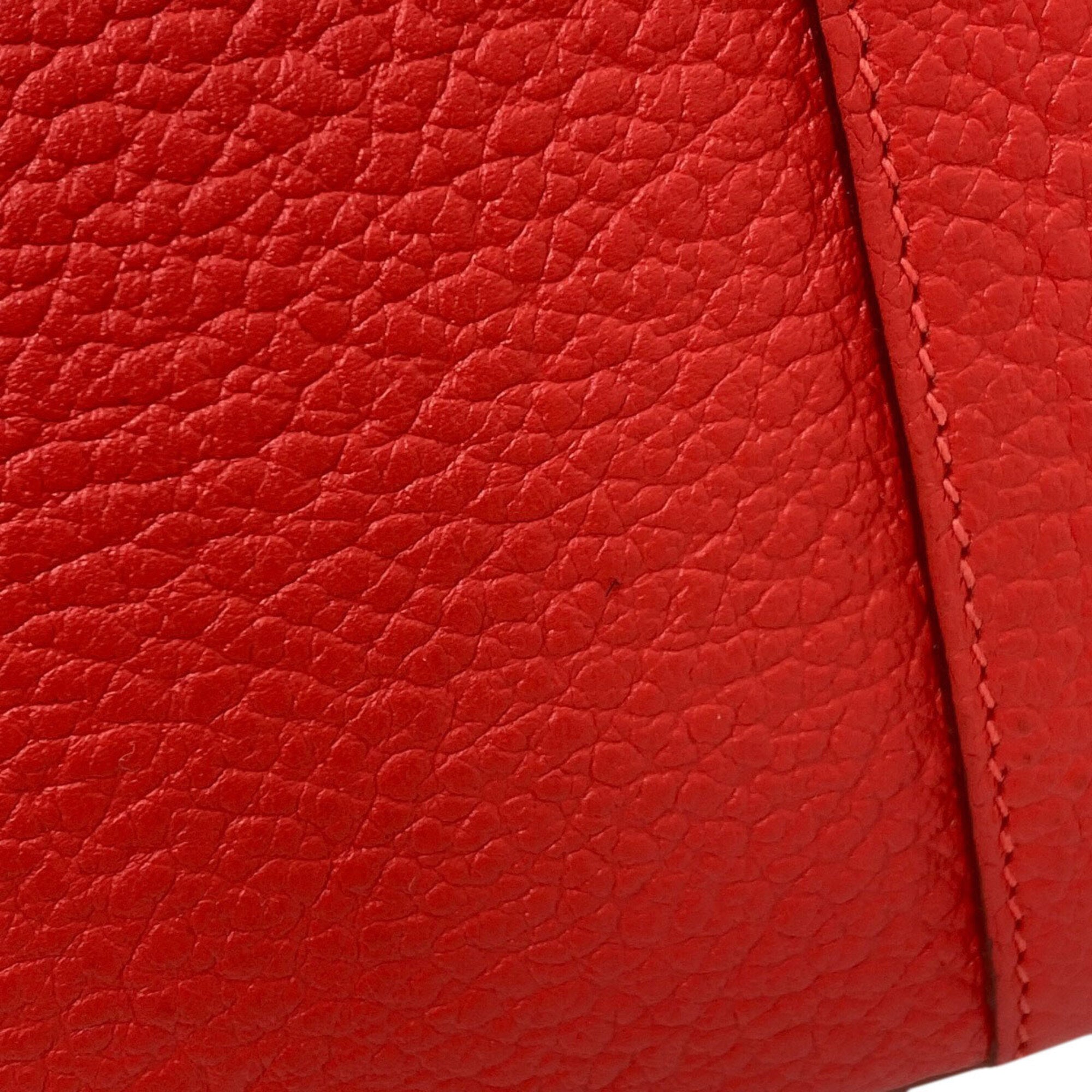 Hermes Garden Pink Negonda Leather Handbag (Pre-Owned)