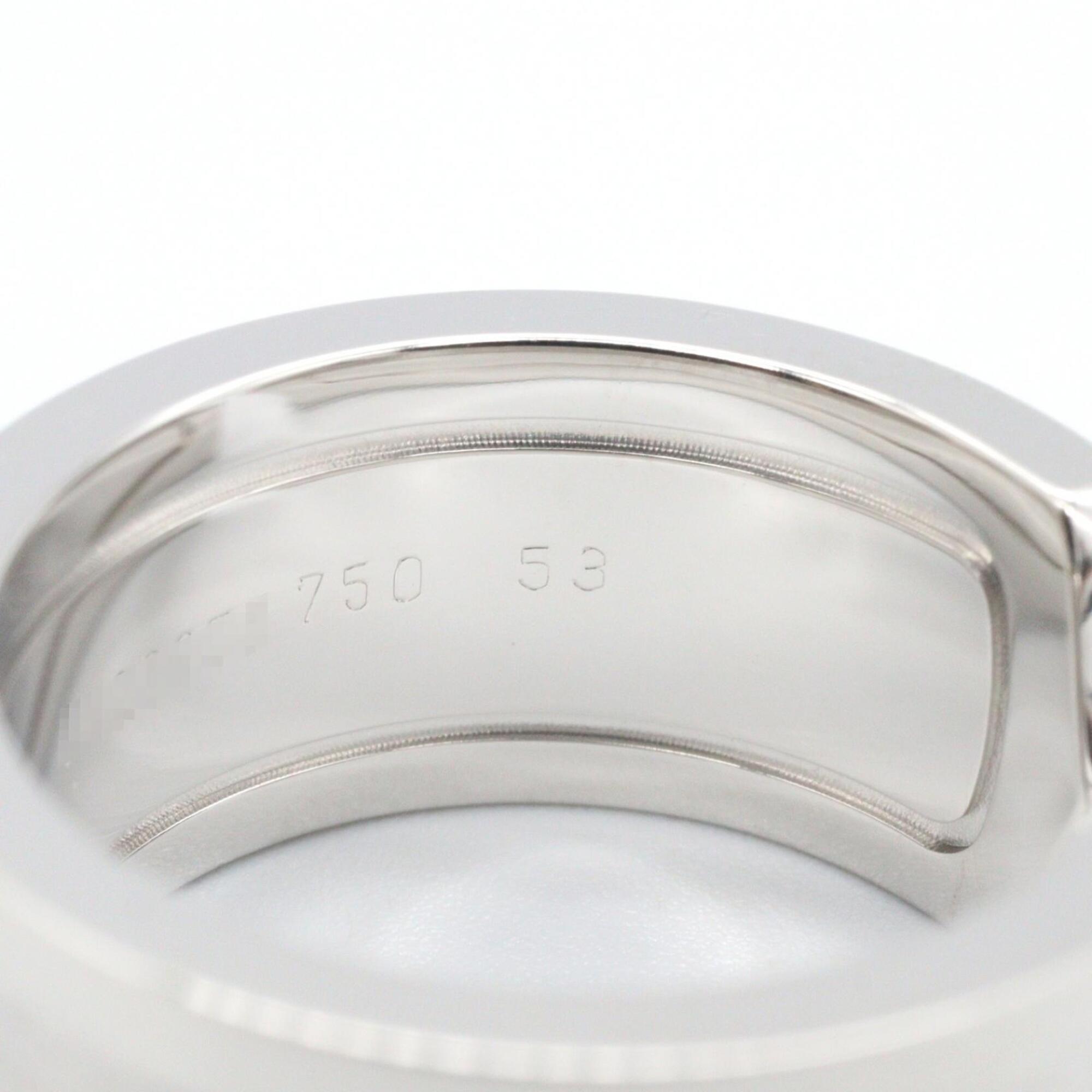 Cartier Silver White Gold (18K) Band Ring (Pre-Owned)