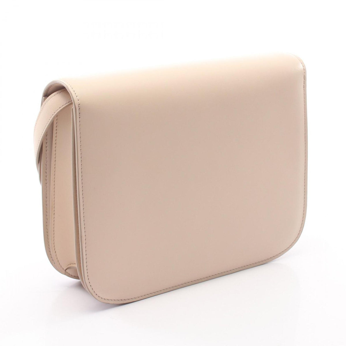 Celine Beige Leather Shoulder Bag (Pre-Owned)