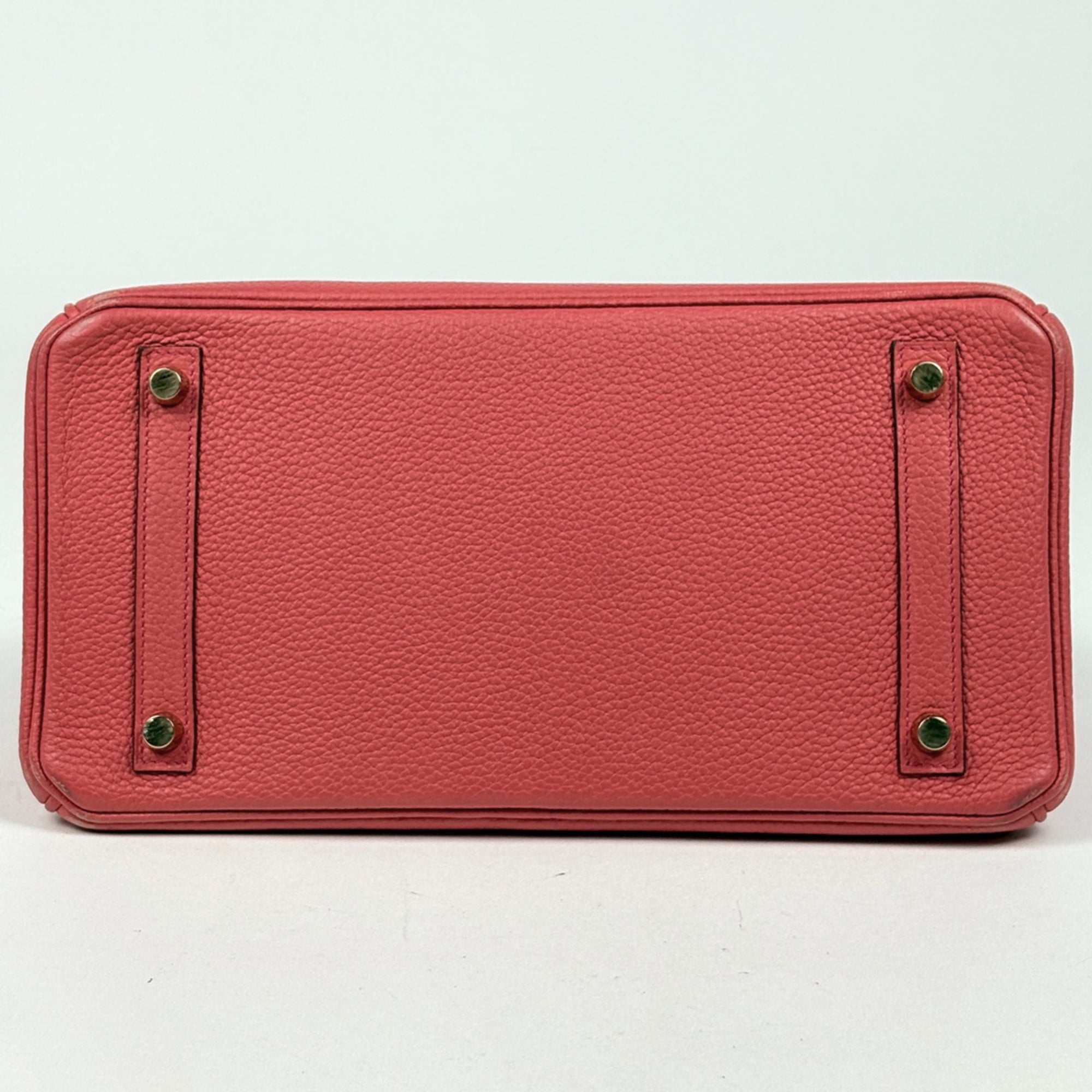 Hermes Bougainvillier Taurillon Clemence Leather Handbag (Pre-Owned)