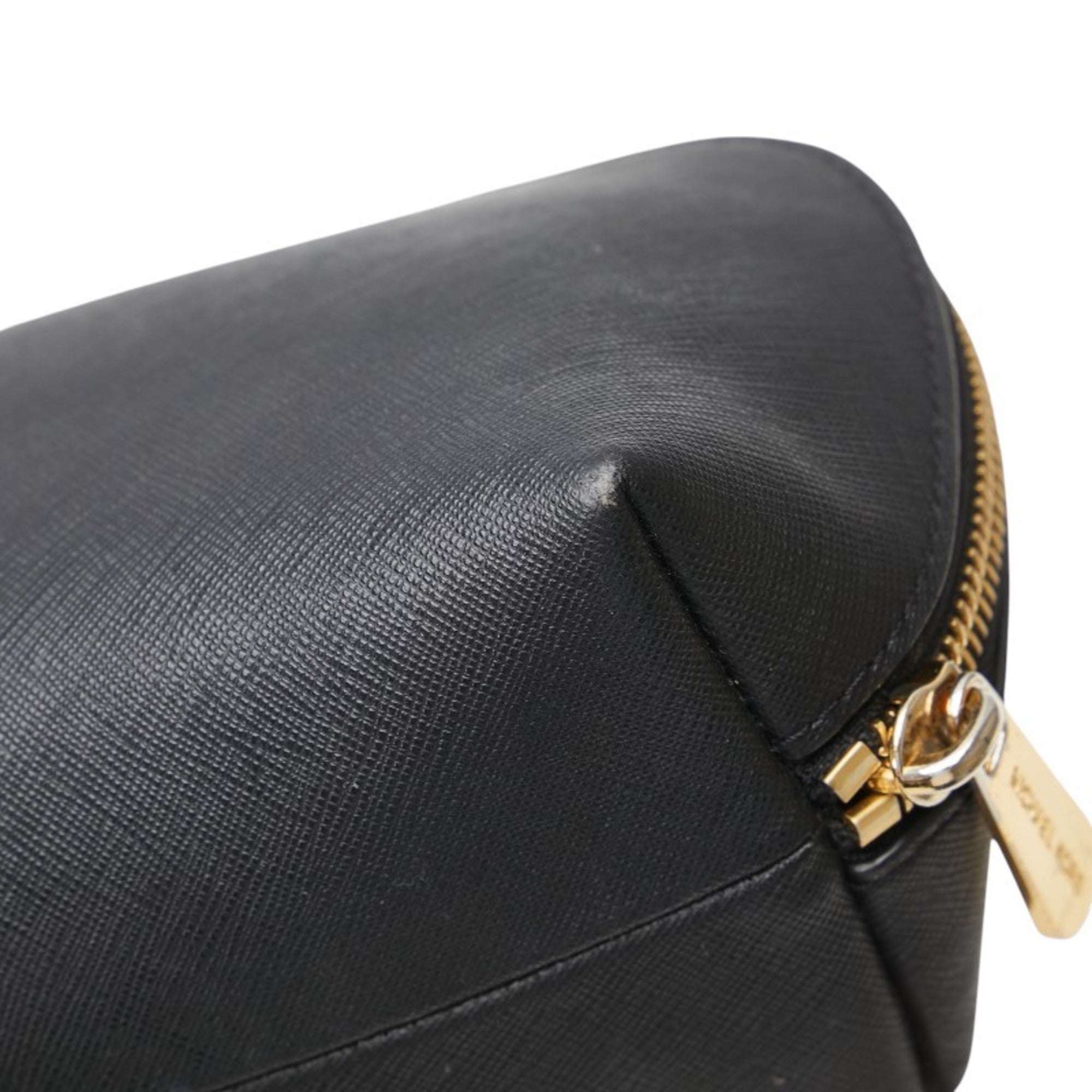 Michael Kors Black Leather Pouch (Pre-Owned)