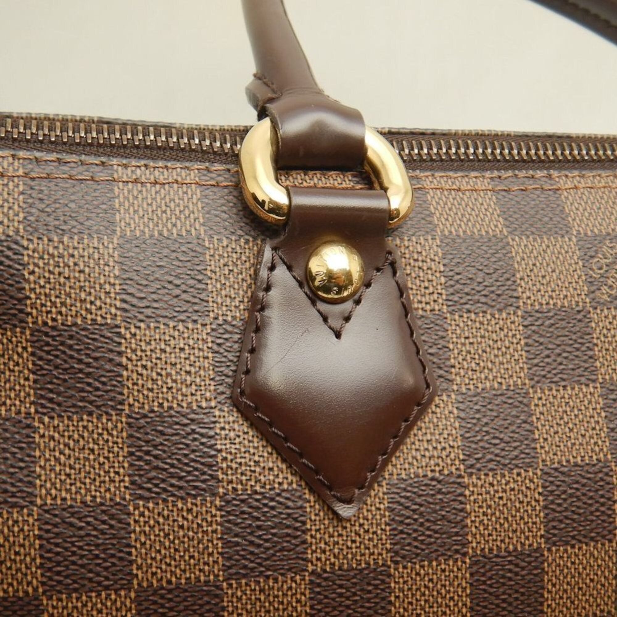 Louis Vuitton Ebene Damier Canvas Tote Bag (Pre-Owned)