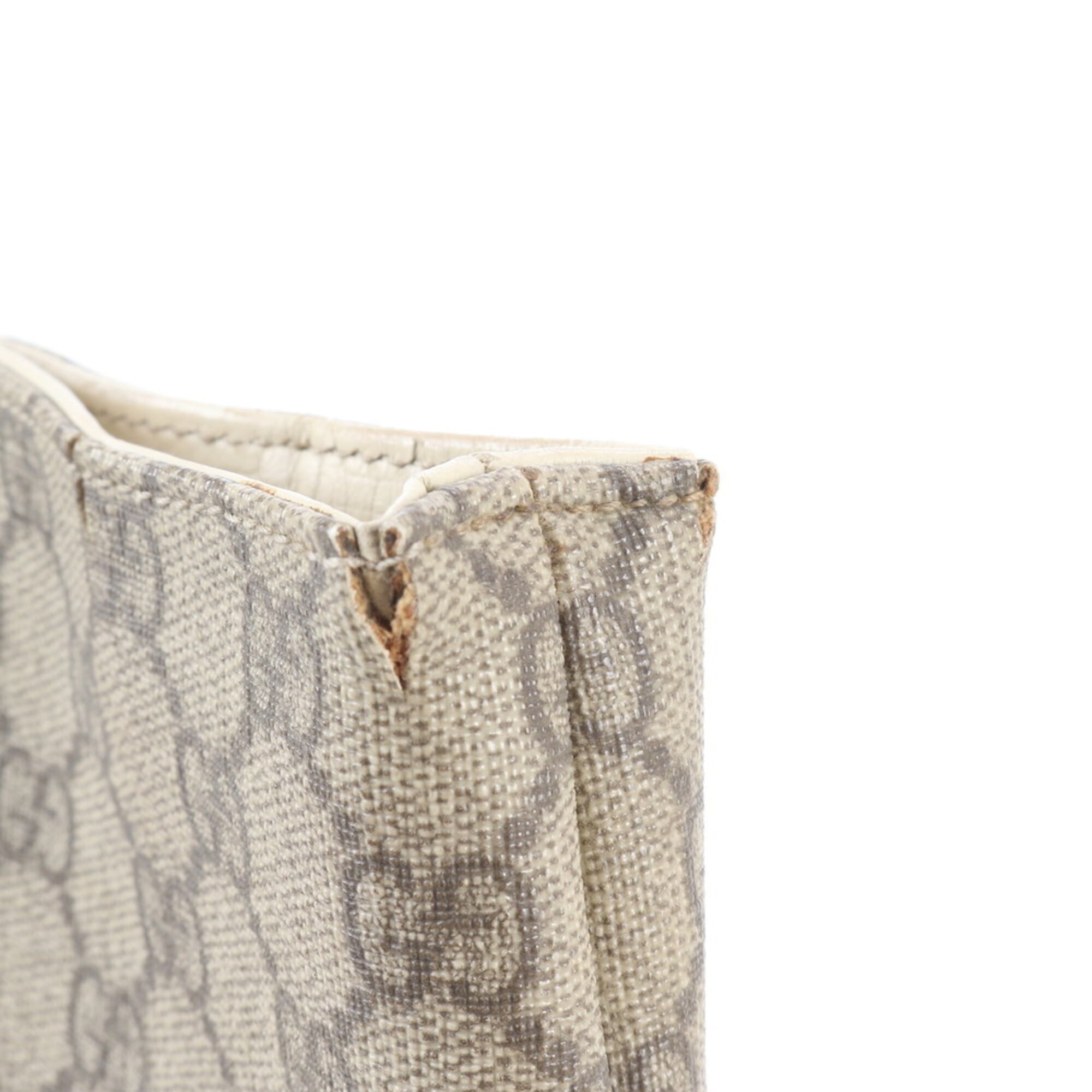Gucci Beige Gg Supreme Handbag Tote Bag (Pre-Owned)