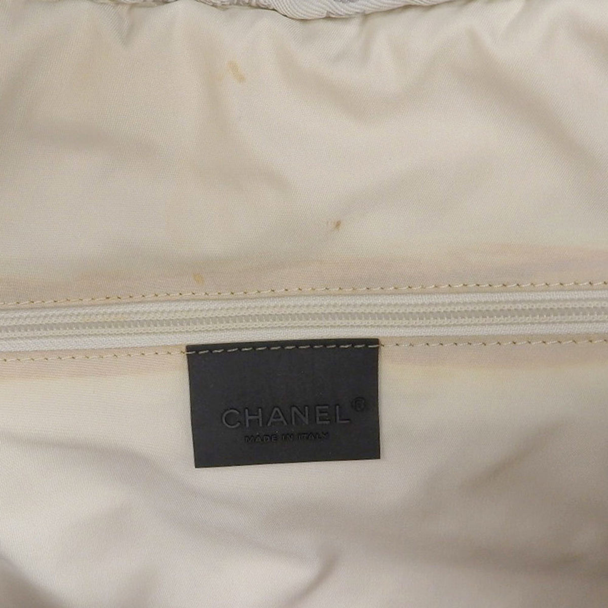 Chanel Black Nylon Boston Bag (Pre-Owned)