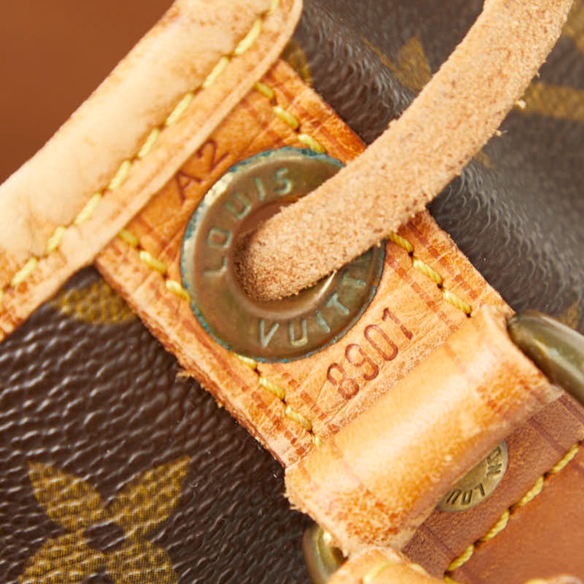 Louis Vuitton Brown Pvc Leather Shoulder Bag (Pre-Owned)
