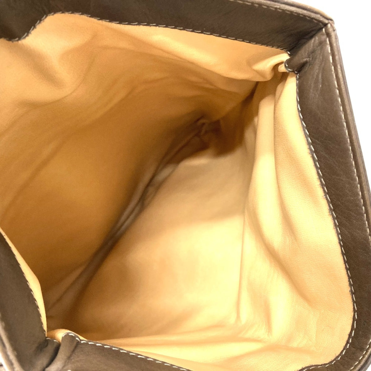 Celine Brown Leather Shoulder Bag (Pre-Owned)