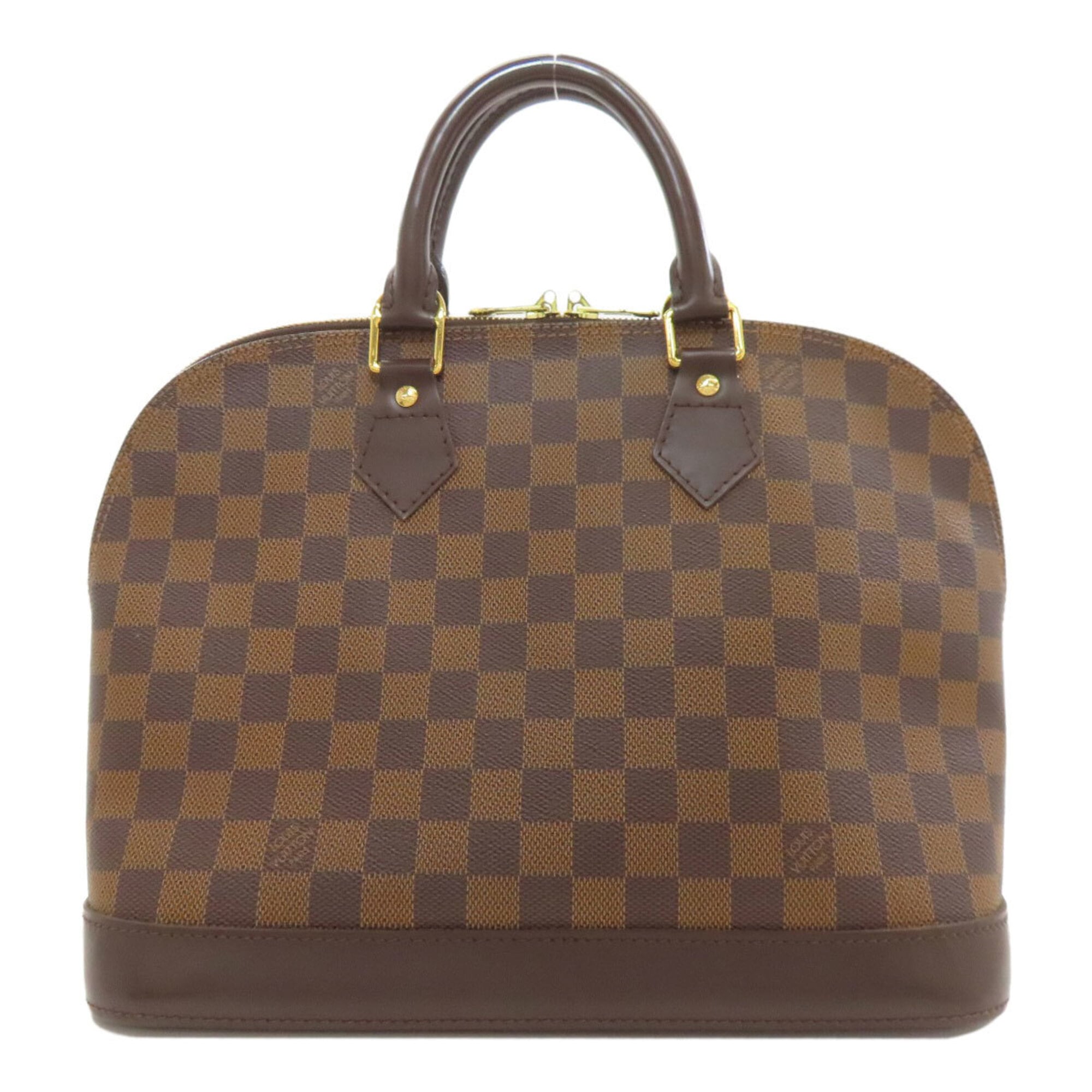 Louis Vuitton Brown Damier Canvas Handbag (Pre-Owned)