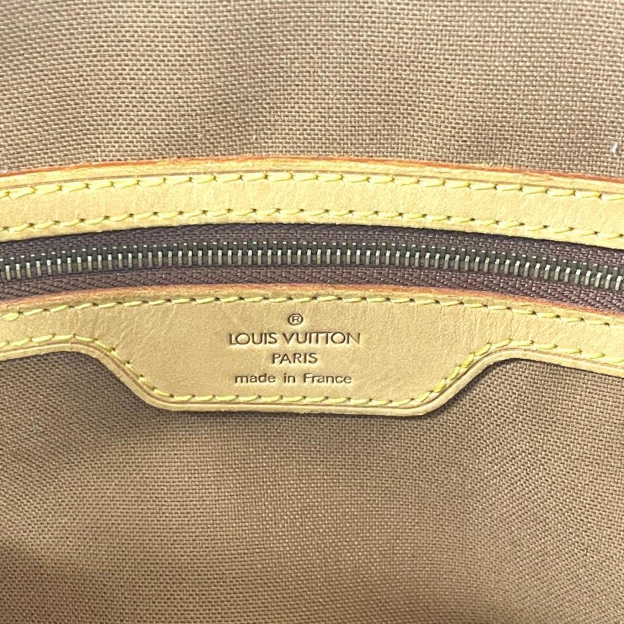 Louis Vuitton Brown Monogram Canvas Tote Bag (Pre-Owned)