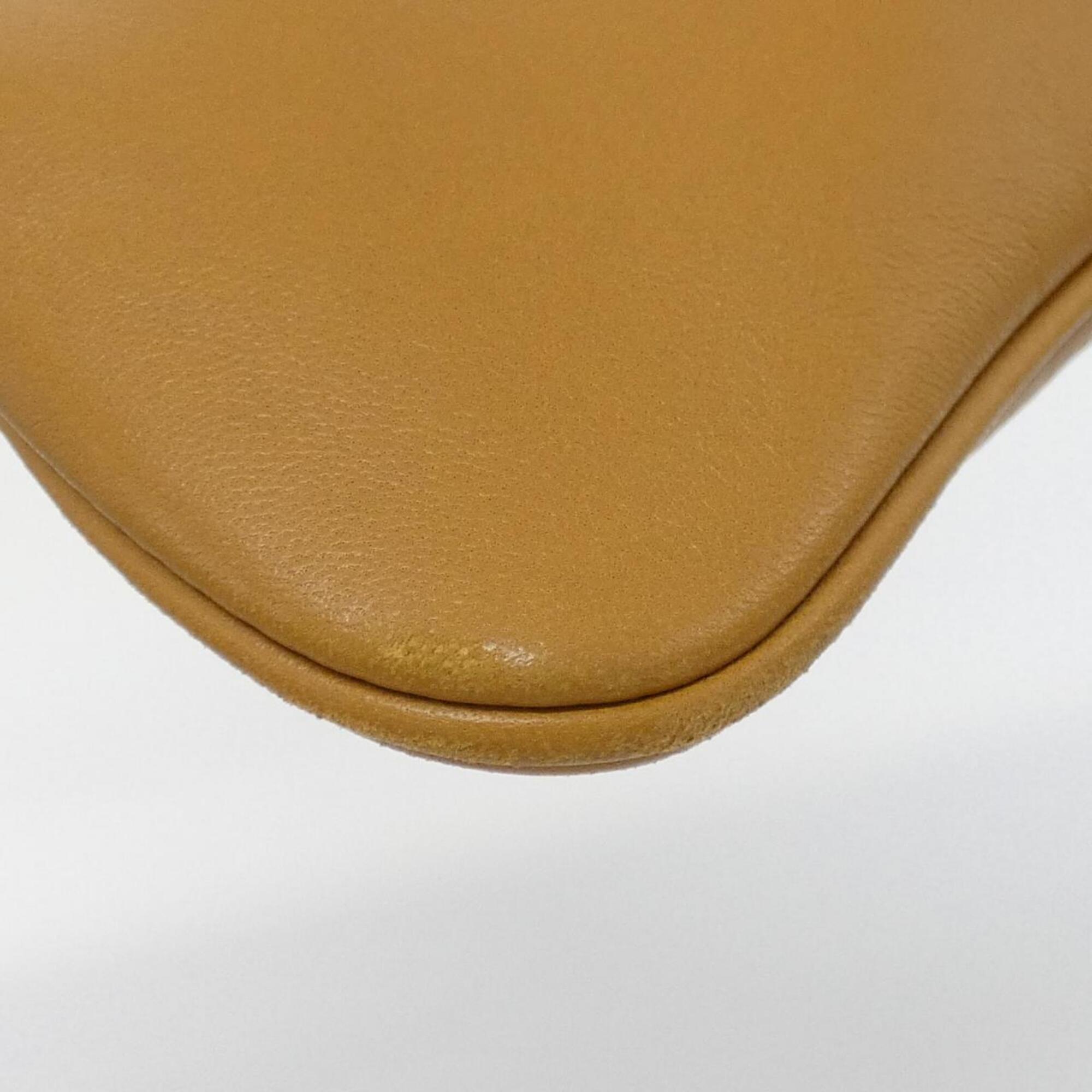 Hermes Alezan Bicolor Agneau Milo Swift Leather Shoulder Bag (Pre-Owned)