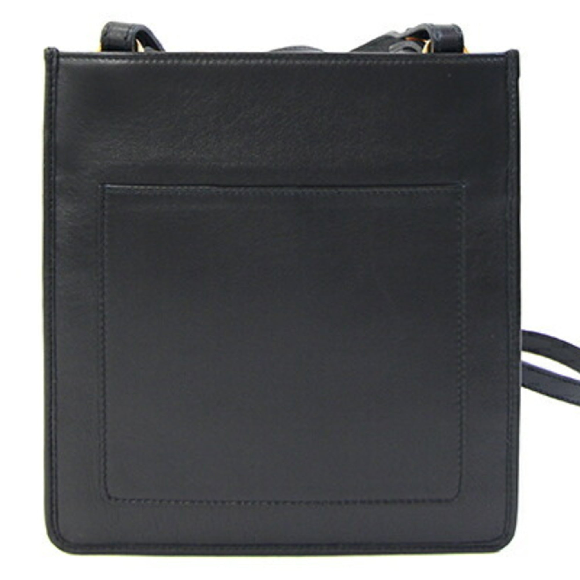 Miu Miu Matelasse Black Leather Pochette Shoulder Bag (Pre-Owned)