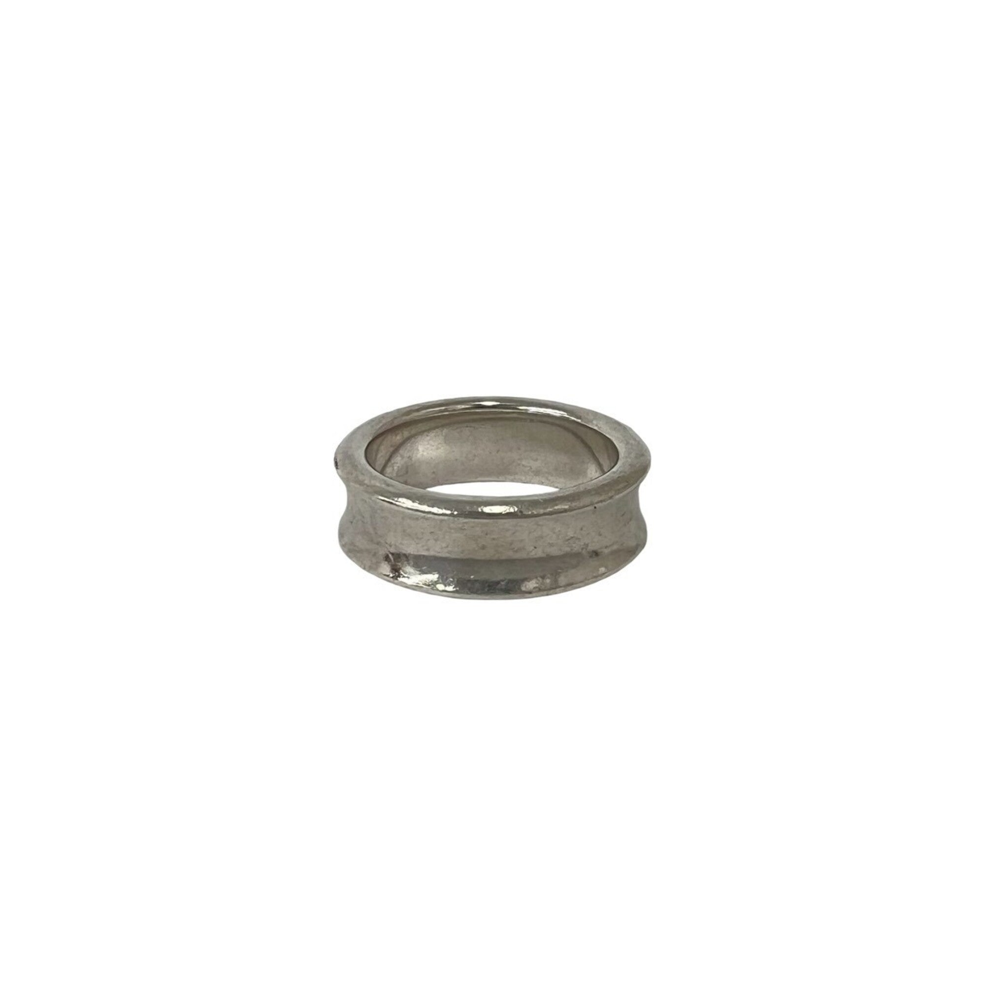 Tiffany Silver Silver 925 Band Ring (Pre-Owned)