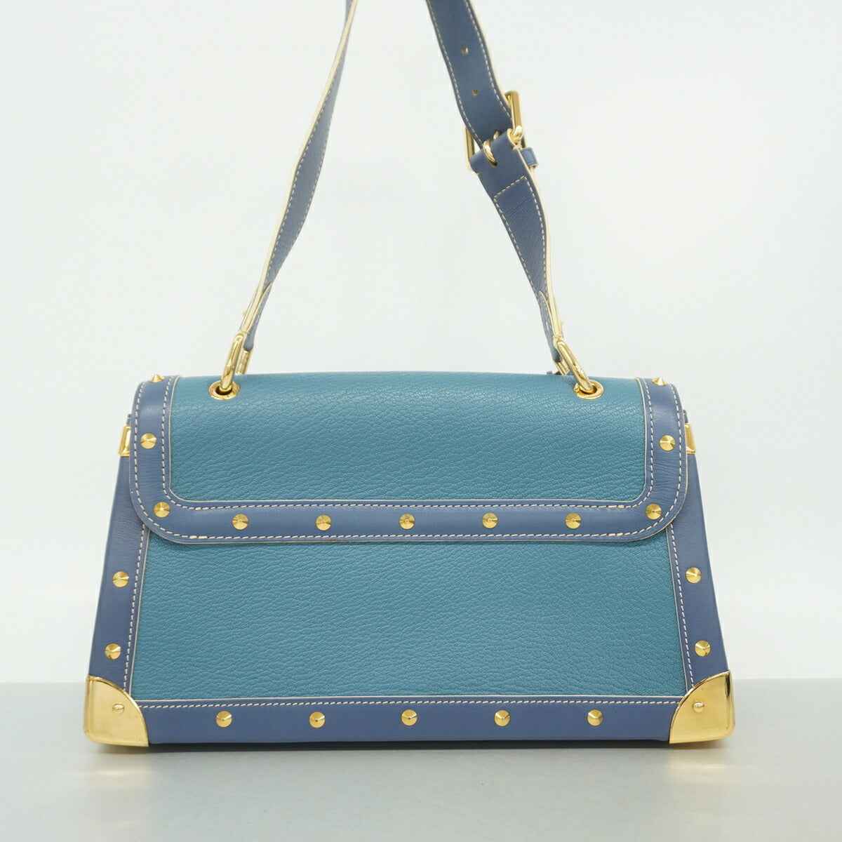 Louis Vuitton Blue Shoulder Bag (Pre-Owned)