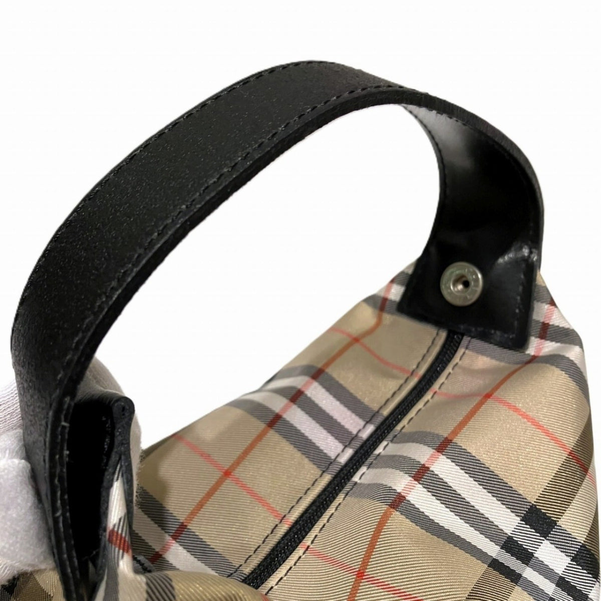 Burberry Beige Nylon Handbag (Pre-Owned)