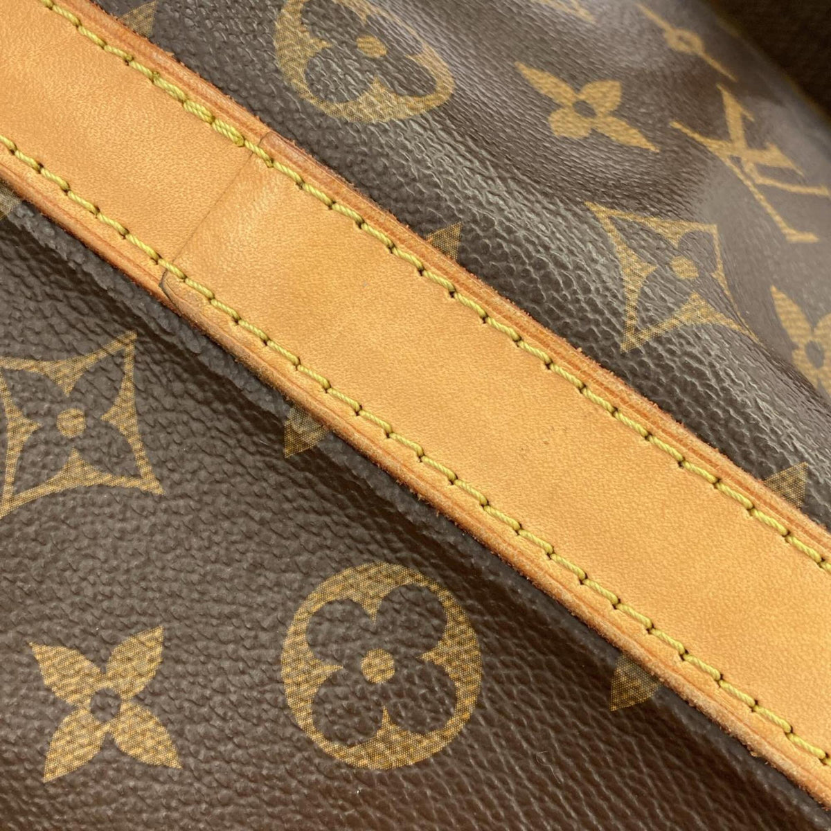 Louis Vuitton Marron Coated Canvas Backpack (Pre-Owned)