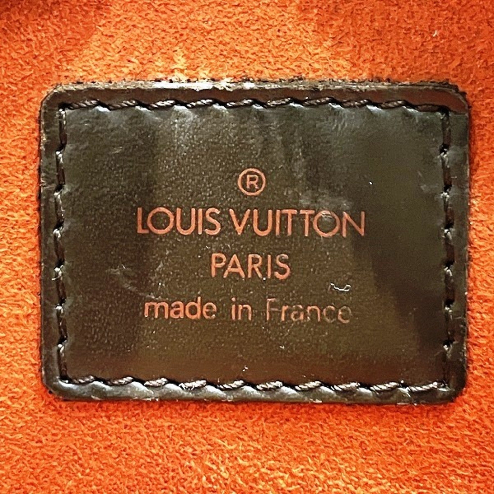 Louis Vuitton Brown Handbag Shoulder Bag (Pre-Owned)