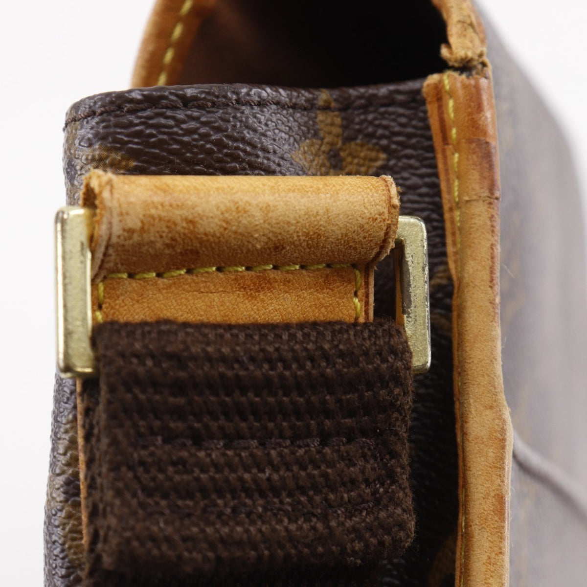 Louis Vuitton Brown Monogram Messenger Bag Shoulder Bag (Pre-Owned)