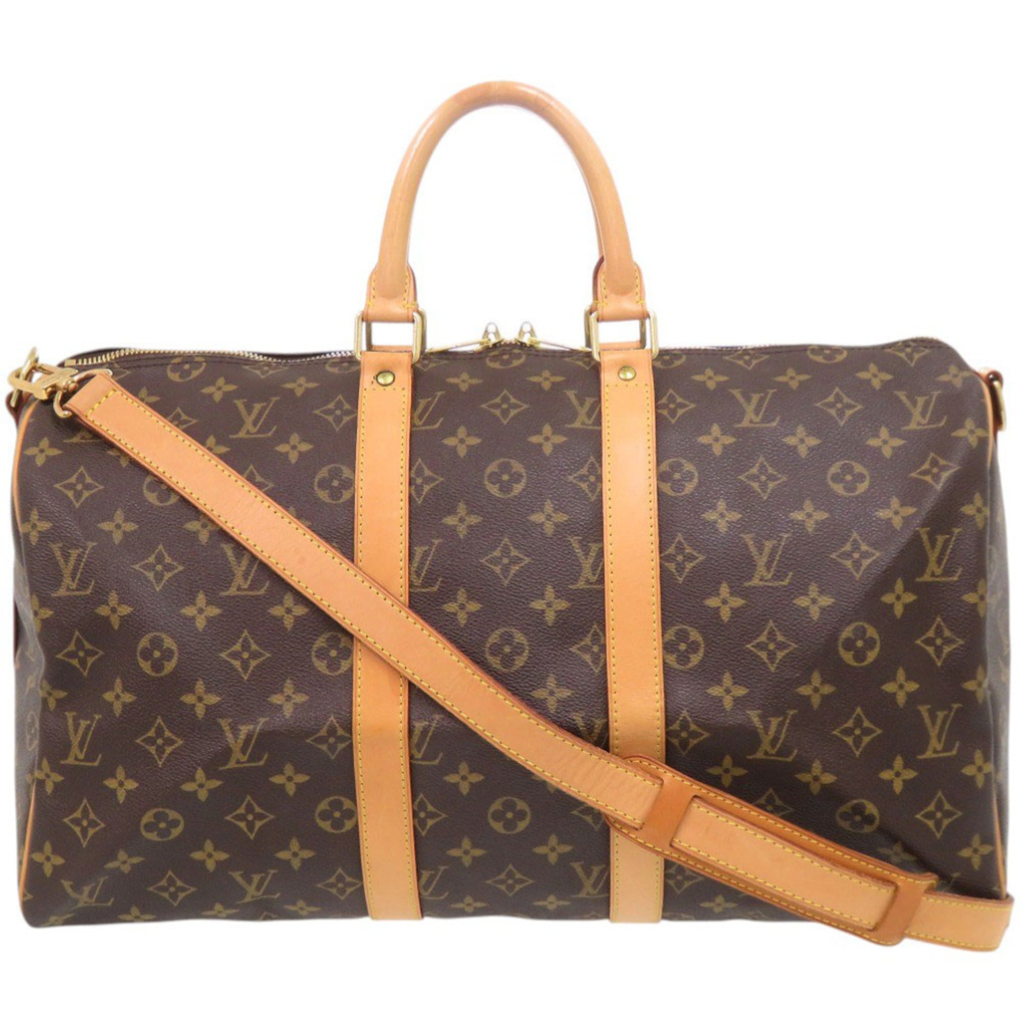 Louis Vuitton Brown Monogram Monogram Boston Bag (Pre-Owned)