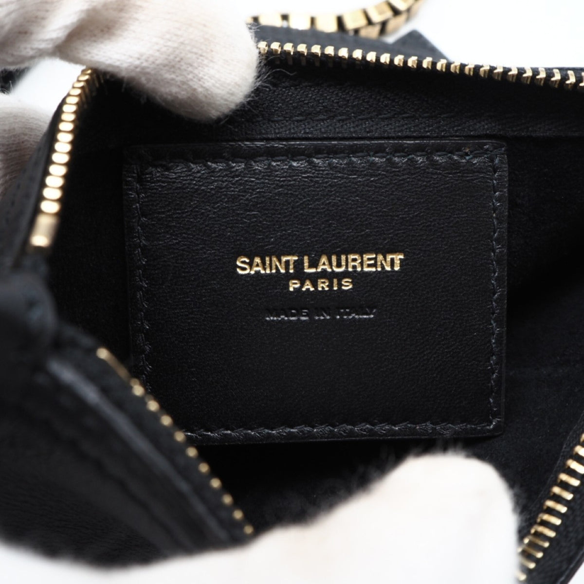 Yves Saint Laurent Black Leather Shoulder Bag (Pre-Owned)