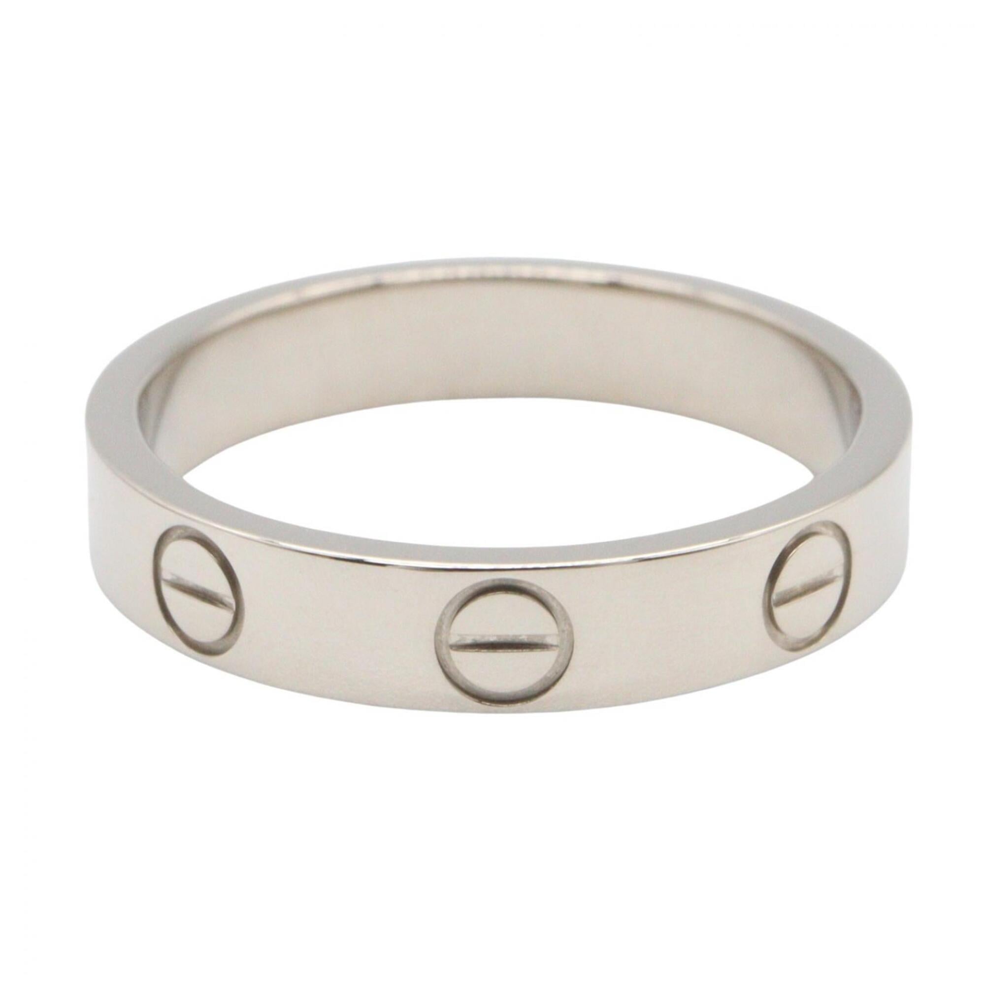 Cartier Silver White Gold (18K) Band Ring (Pre-Owned)