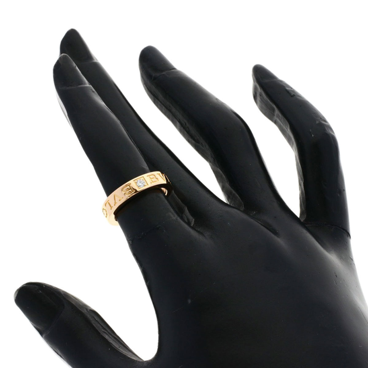 Bvlgari Pink Gold Pink Gold (18K) Band Ring (Pre-Owned)