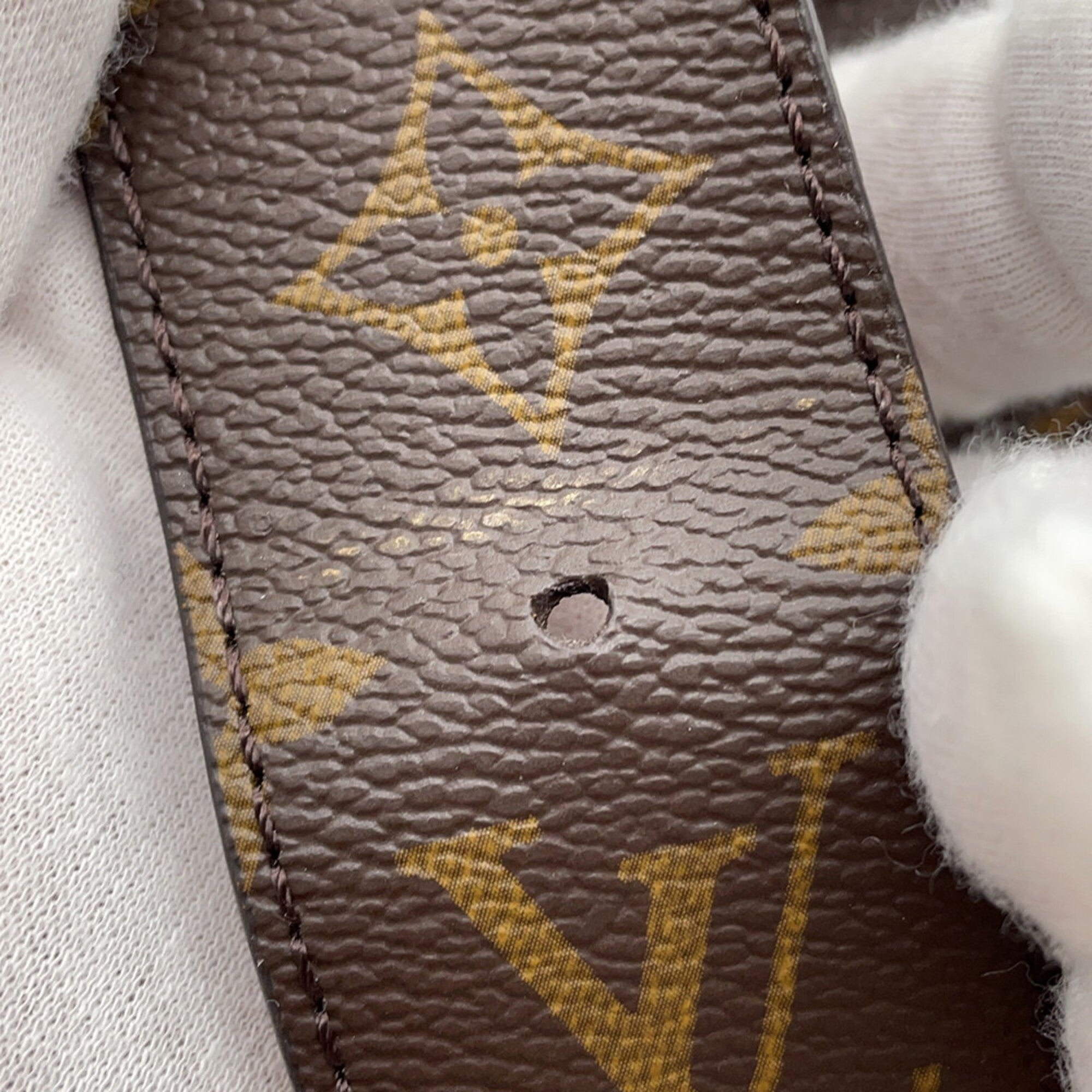 Louis Vuitton Brown Monogram Shoulder Bag (Pre-Owned)