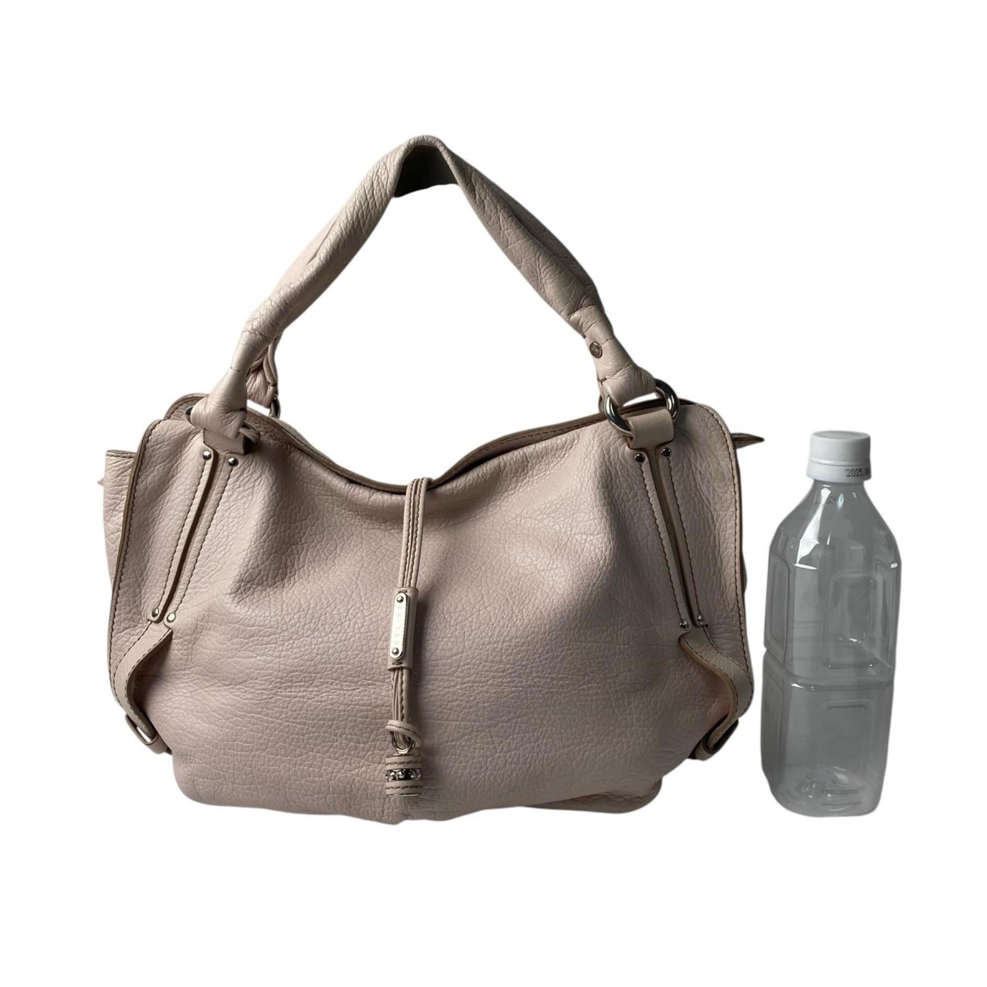 Celine Light Pink Leather Handbag (Pre-Owned)