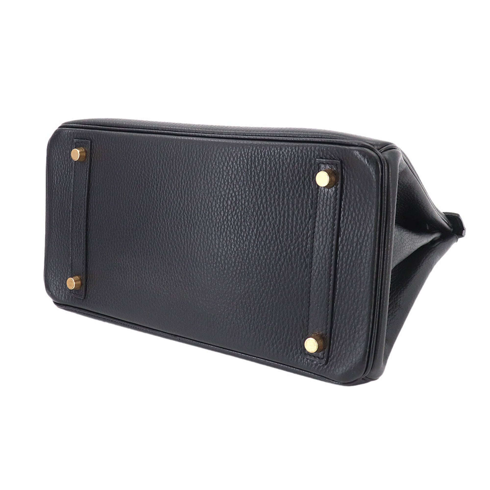 Hermes Black Ardennes Leather Handbag (Pre-Owned)