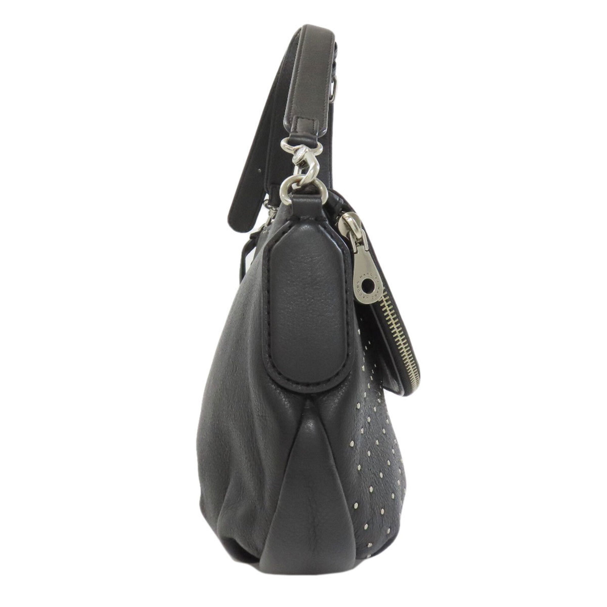 Marc By Marc Jacobs Black Leather Shoulder Bag (Pre-Owned)