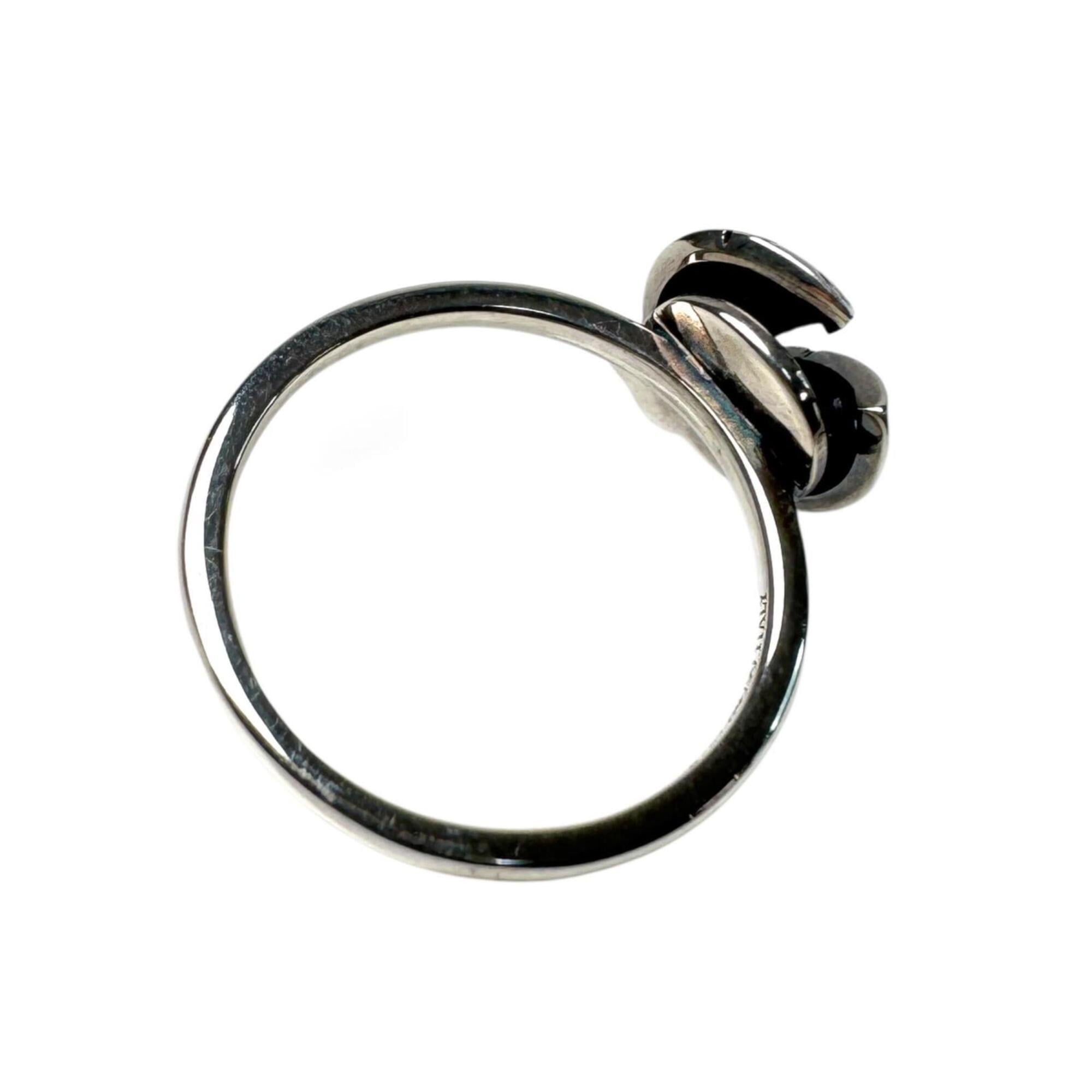 Tiffany Gold Silver Sterling Silver 925 Band Ring (Pre-Owned)