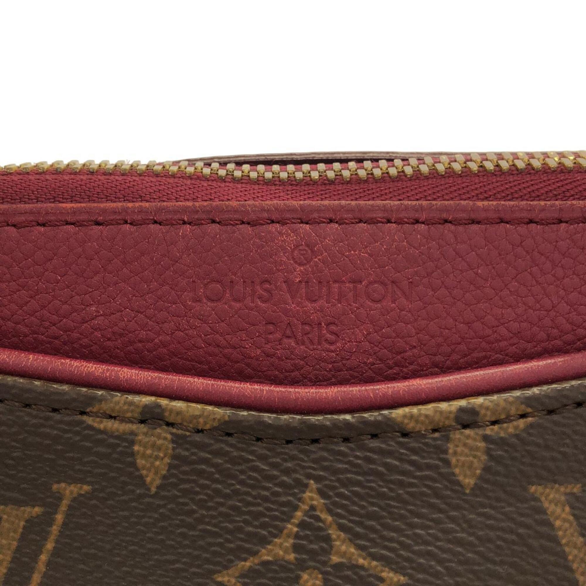 Louis Vuitton Aurore Marron Coated Canvas Handbag (Pre-Owned)