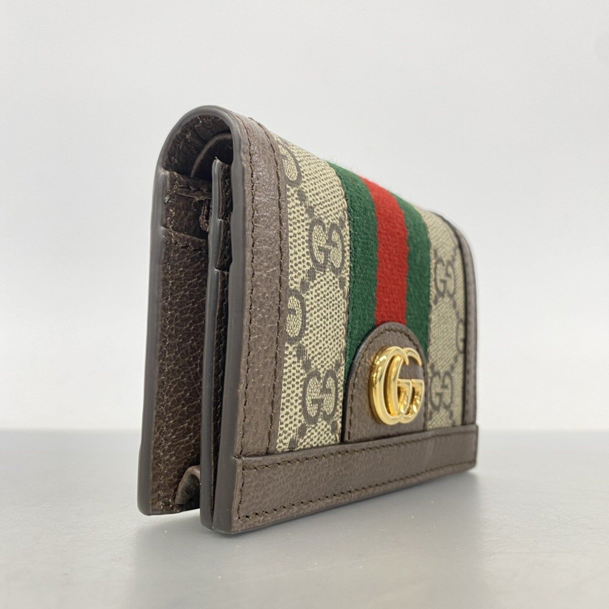 Gucci Brown Pvc Wallet (Bi-Fold) (Pre-Owned)