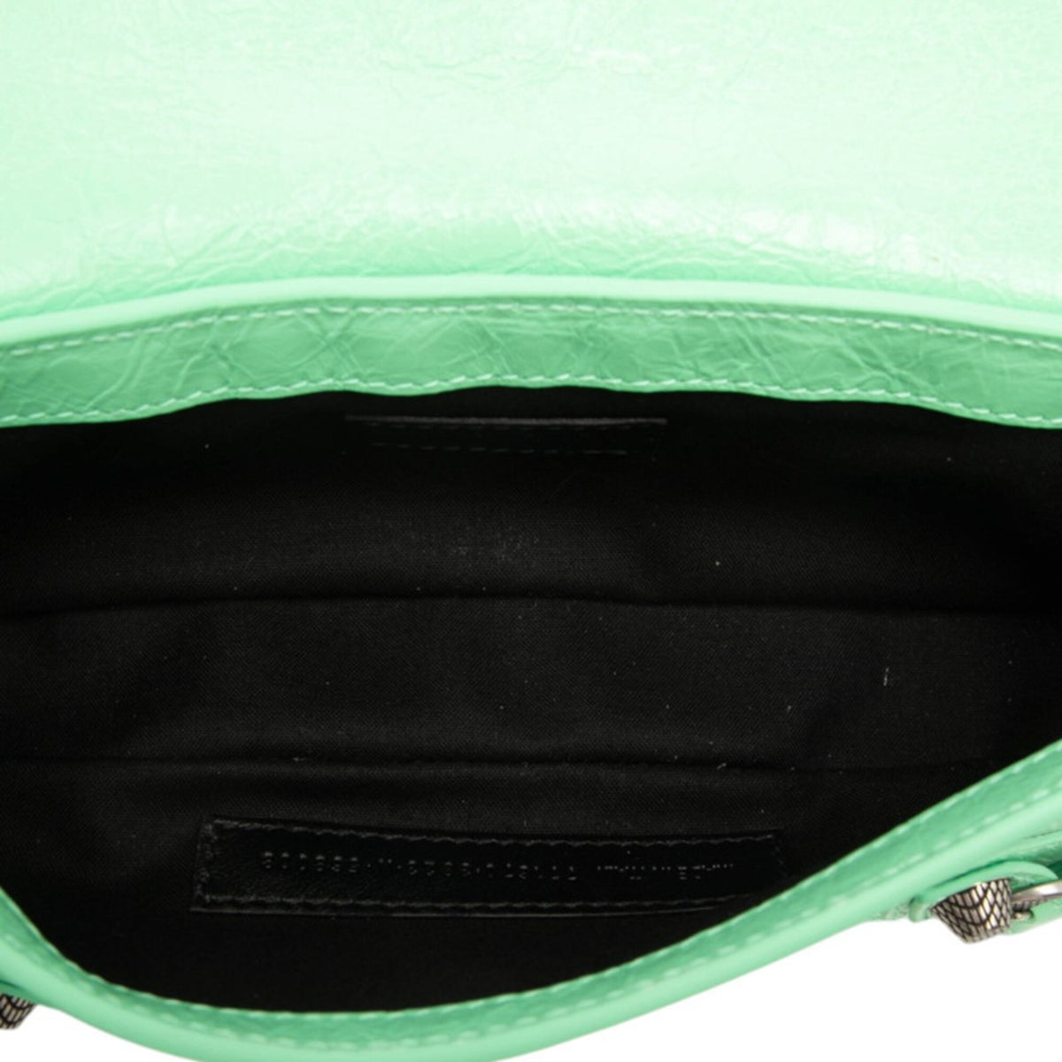 Balenciaga Green Leather Shoulder Bag (Pre-Owned)