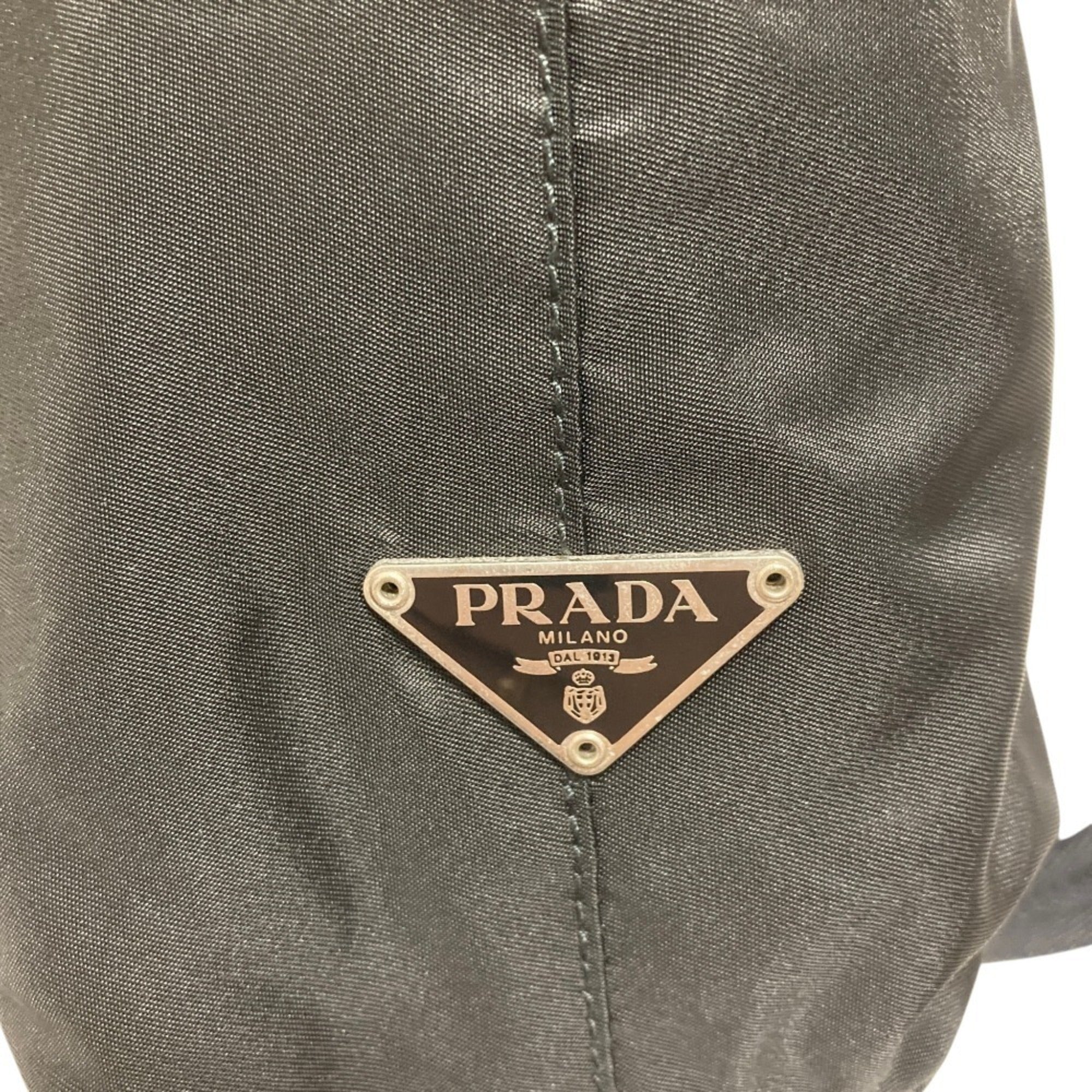 Prada Black Nylon Tote Bag (Pre-Owned)