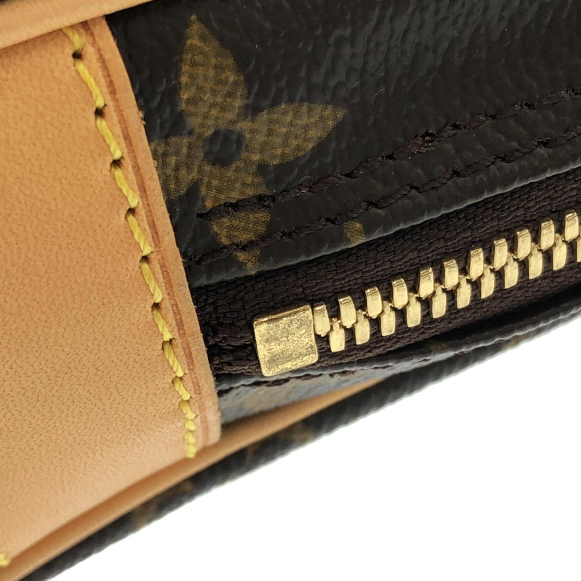 Louis Vuitton Marron Coated Canvas Handbag (Pre-Owned)