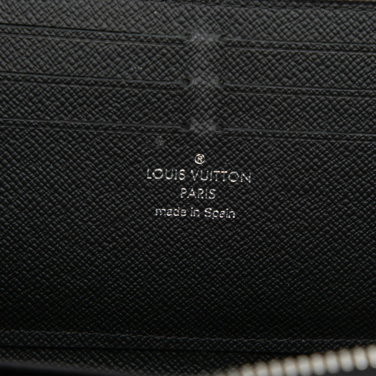 Louis Vuitton Epi Black Noir Leather Long Wallet (Bi-Fold) (Pre-Owned)