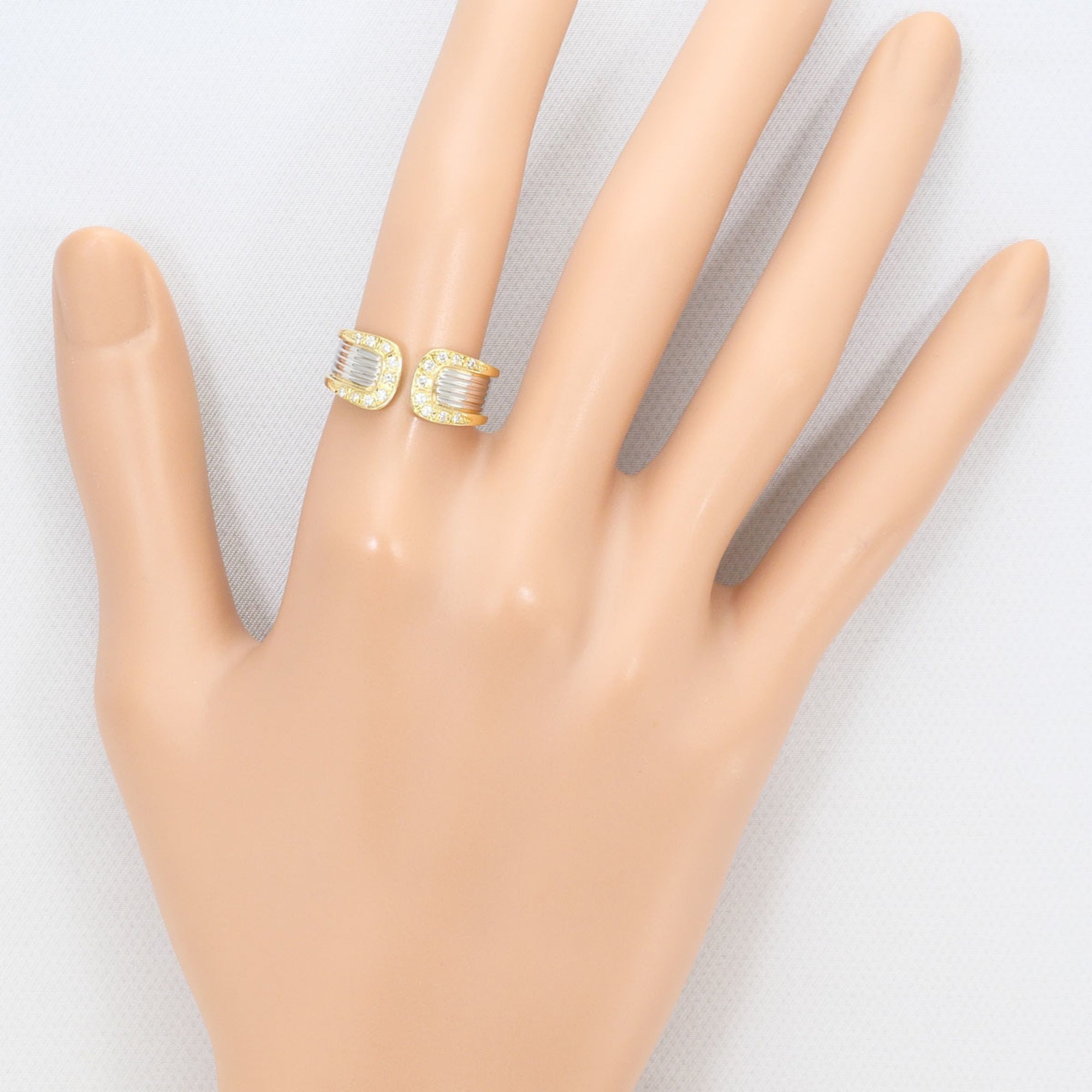 Unbranded Platinum Yellow Gold Yellow Gold (18K) Platinum 900 Band Ring (Pre-Owned)