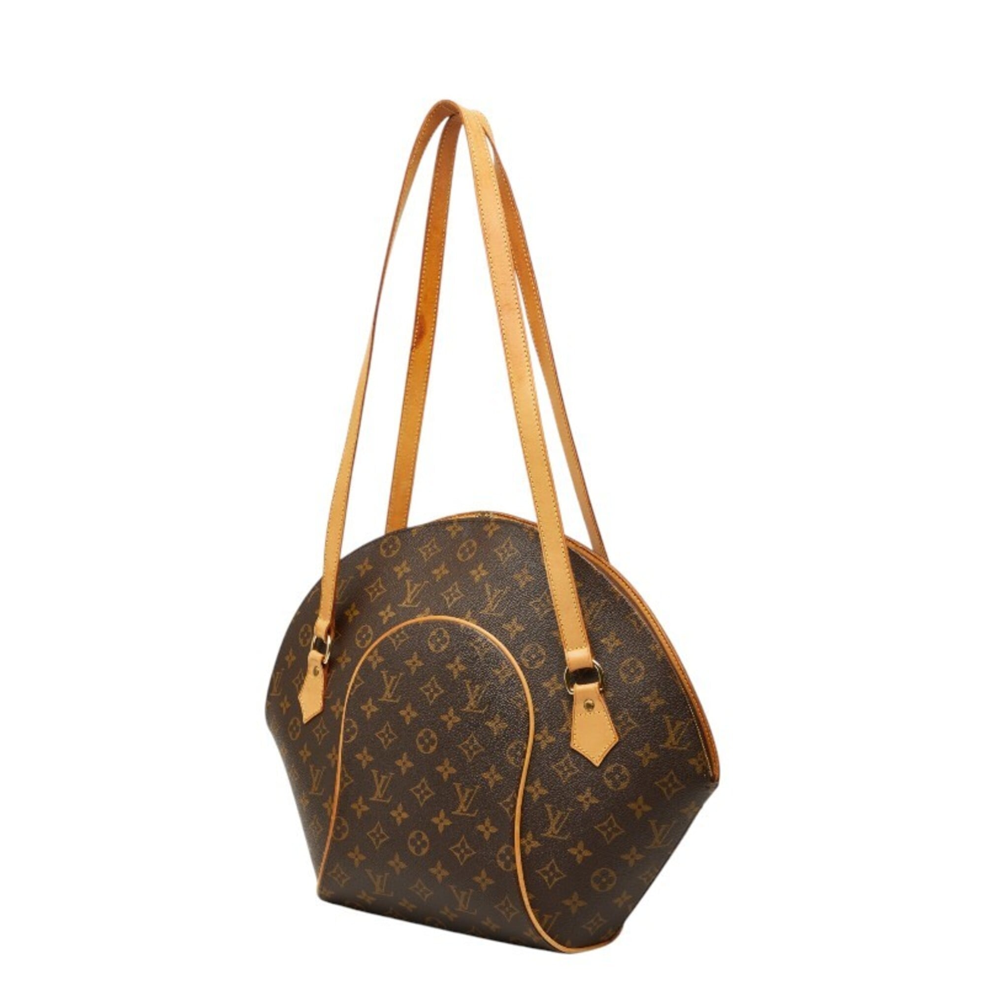 Louis Vuitton Brown Pvc Leather Shoulder Bag Tote Bag (Pre-Owned)