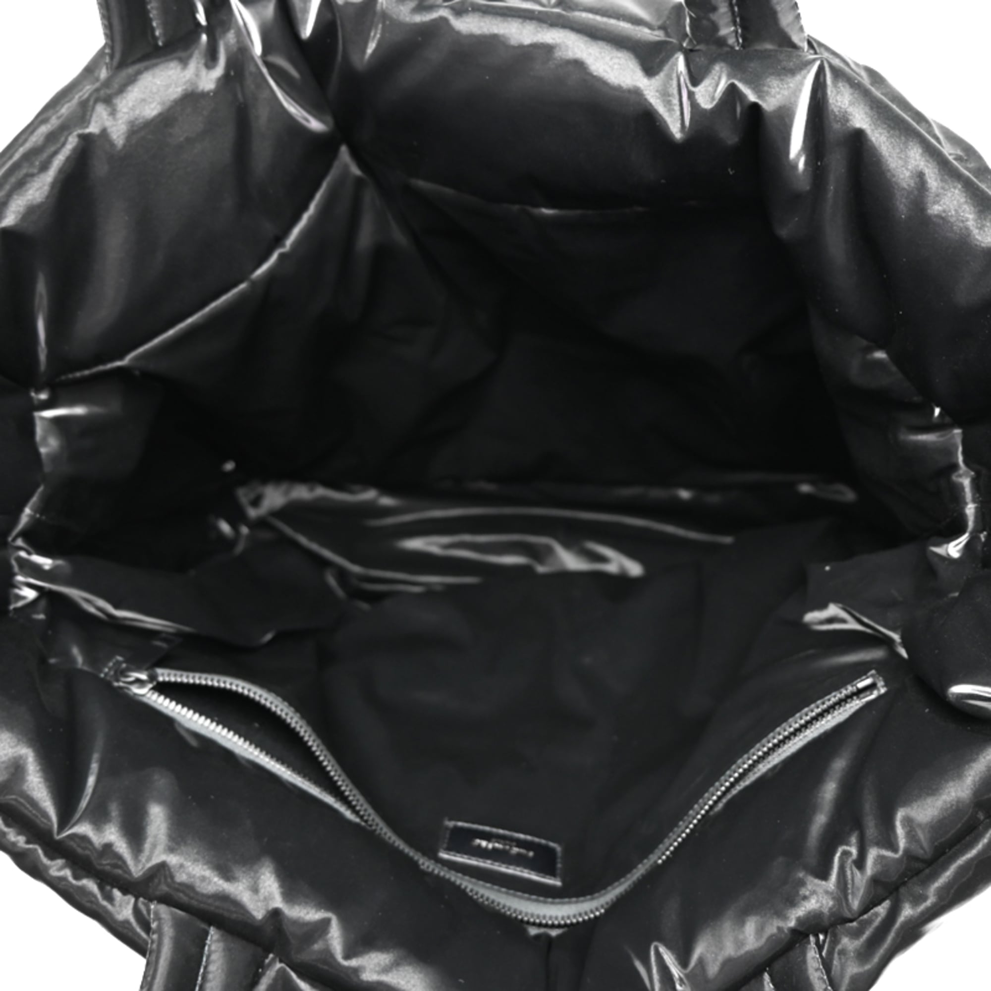 Saint Laurent Black Nylon Tote Bag (Pre-Owned)