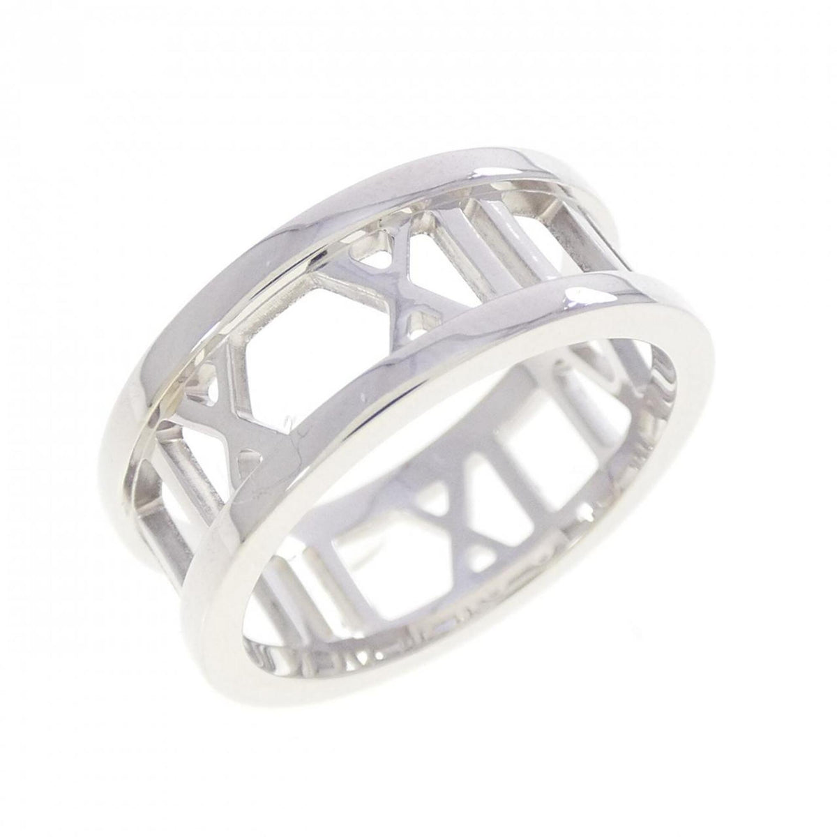 Tiffany White Gold White Gold (18K) Band Ring (Pre-Owned)