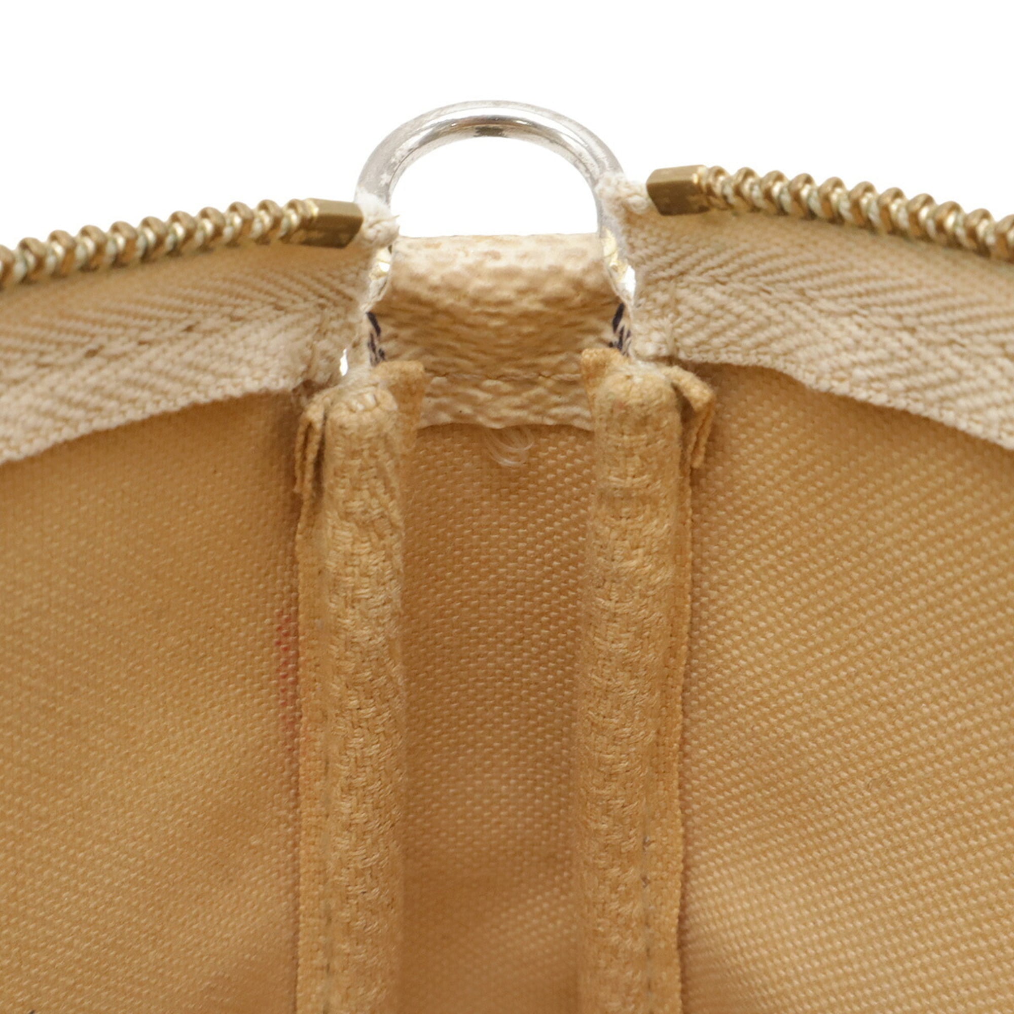 Louis Vuitton Ivory Damier Azur Handbag Pochette Pouch Shoulder Bag (Pre-Owned)